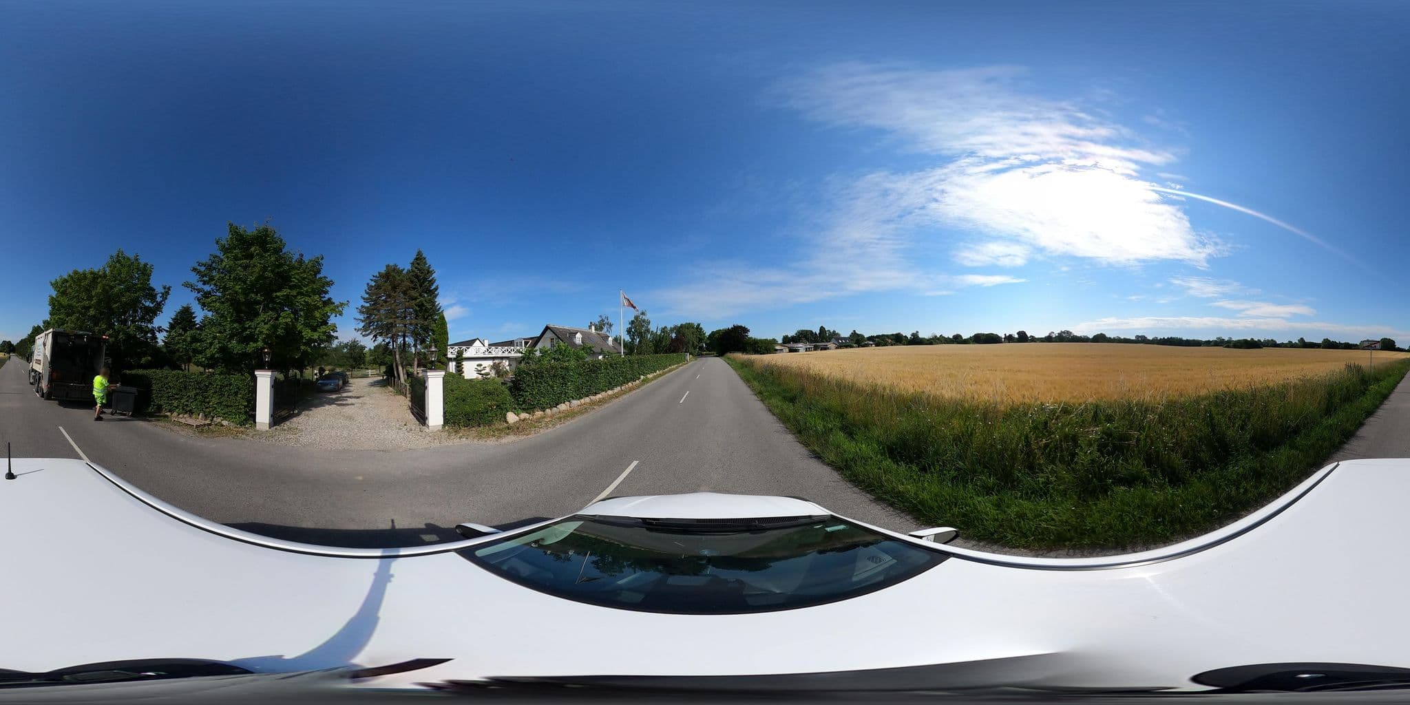 Street view near Troldegaarden Guesthouse, Køge — © smstreet (CC BY-SA · Mapillary)
