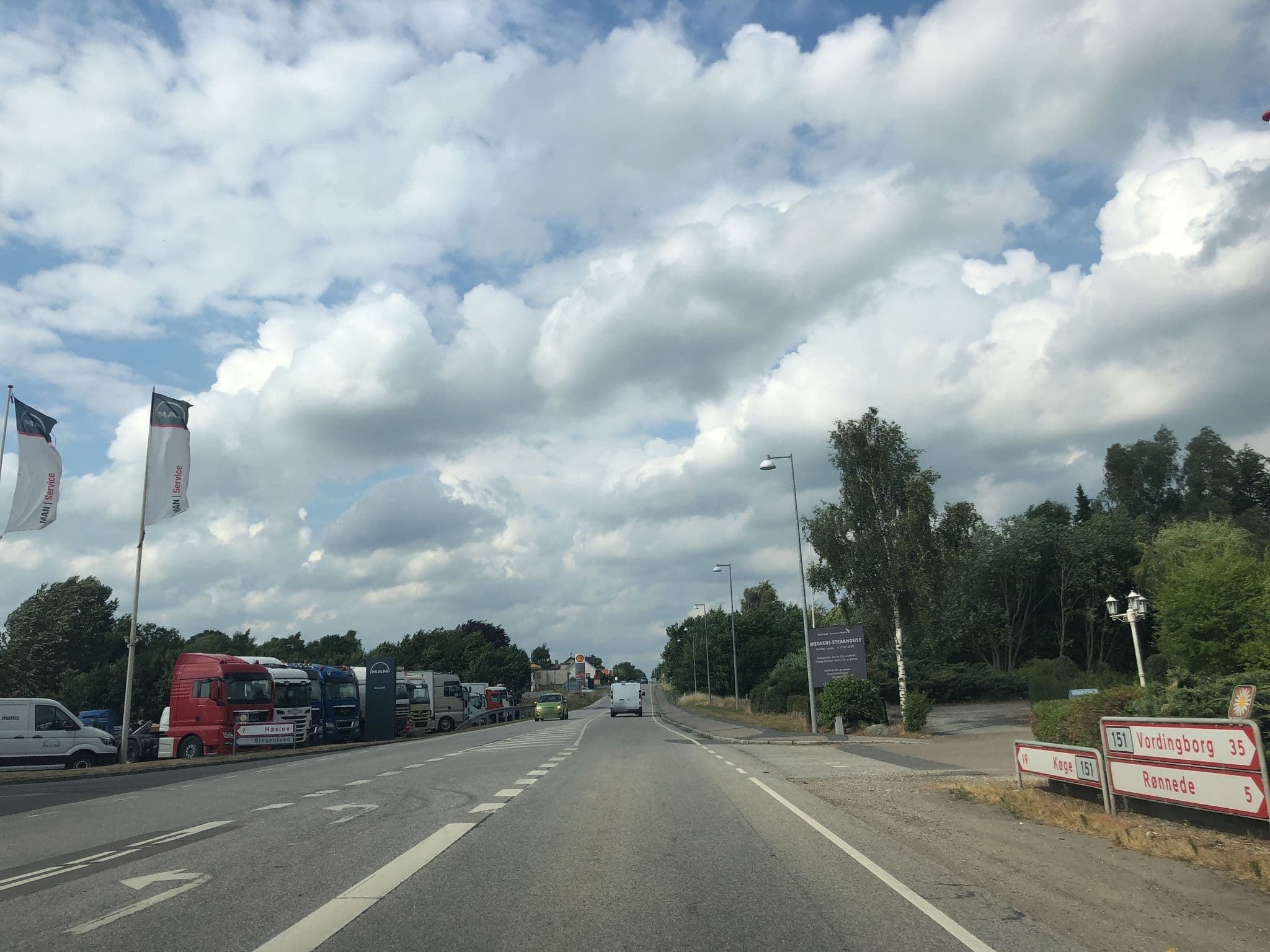 Street view near Delores ApS, Haslev — © rikkekofoed (CC BY-SA · Mapillary)