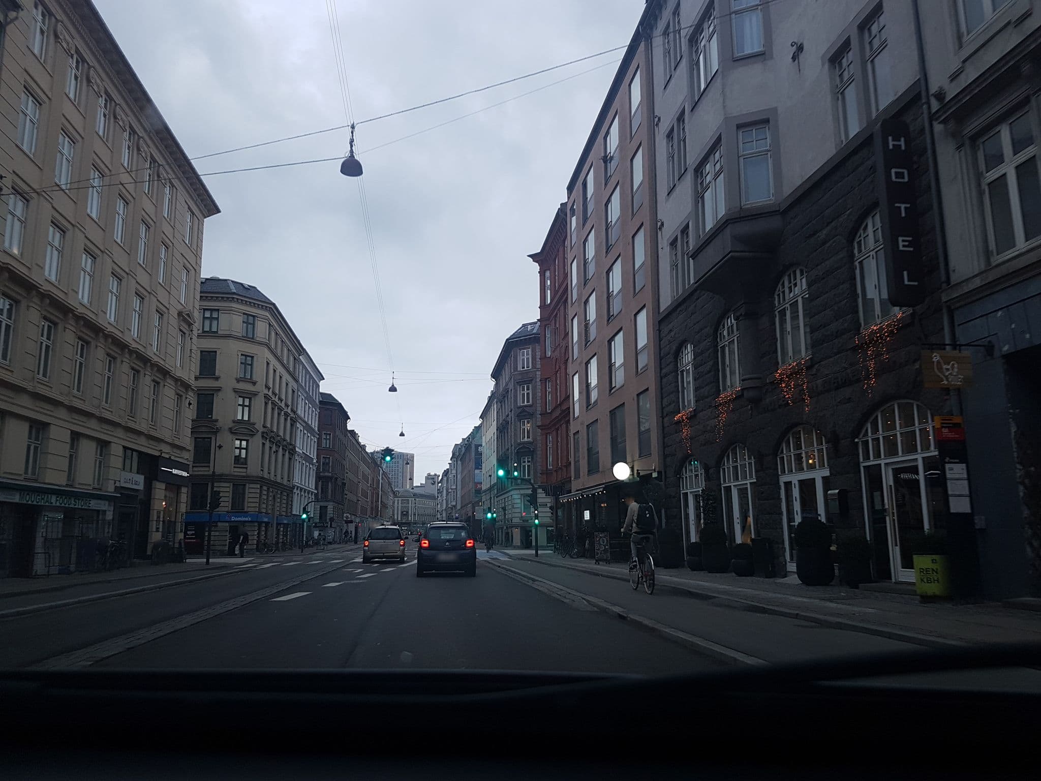 Street view near Bertrams Hotel, Frederiksberg — © utesthere (CC BY-SA · Mapillary)