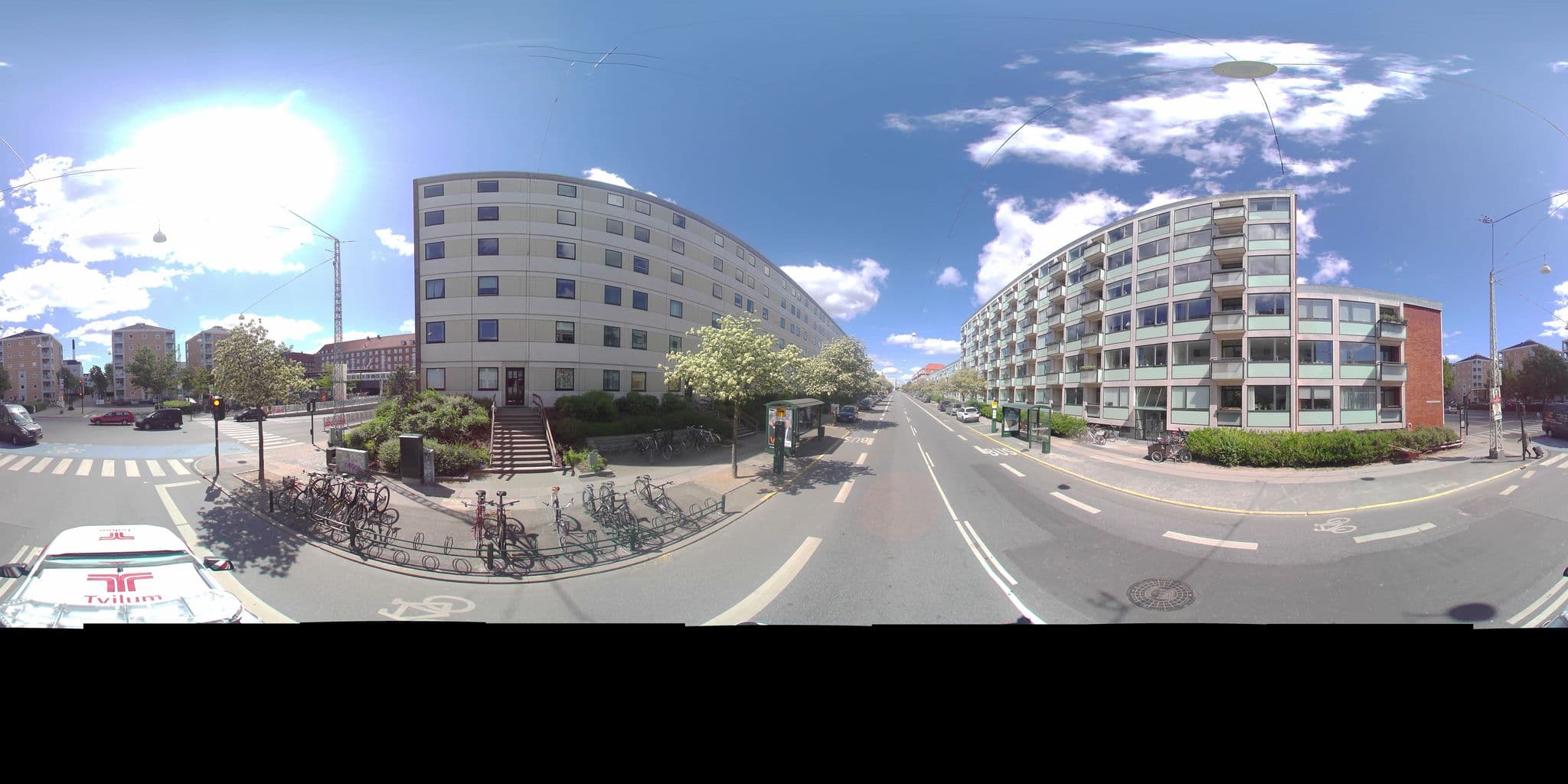 Street view near Sofies Bed & breakfast, Frederiksberg — © gisfrb (CC BY-SA · Mapillary)