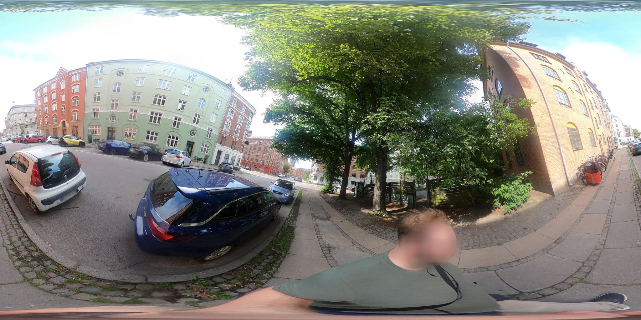 Street view near Djibon, Frederiksberg — © Thurnhuber (CC BY-SA · Mapillary)