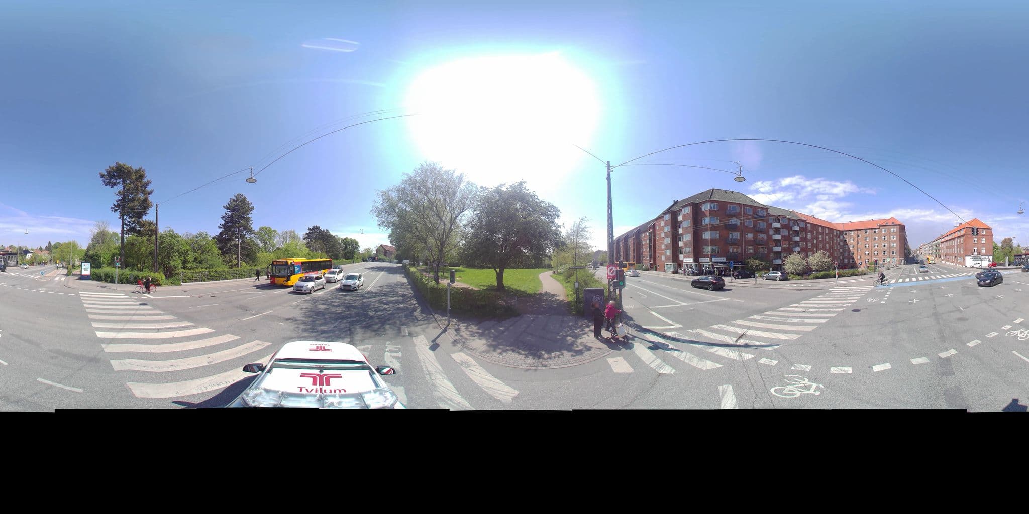 Street view near Park i Vanløse, Vanløse — © gisfrb (CC BY-SA · Mapillary)