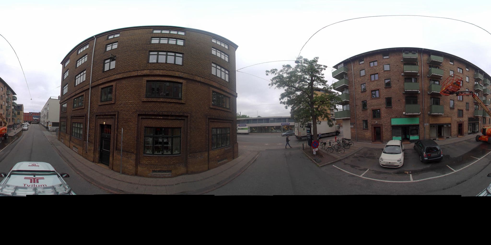 Street view near radison blue frederiksberg, Frederiksberg — © gisfrb (CC BY-SA · Mapillary)