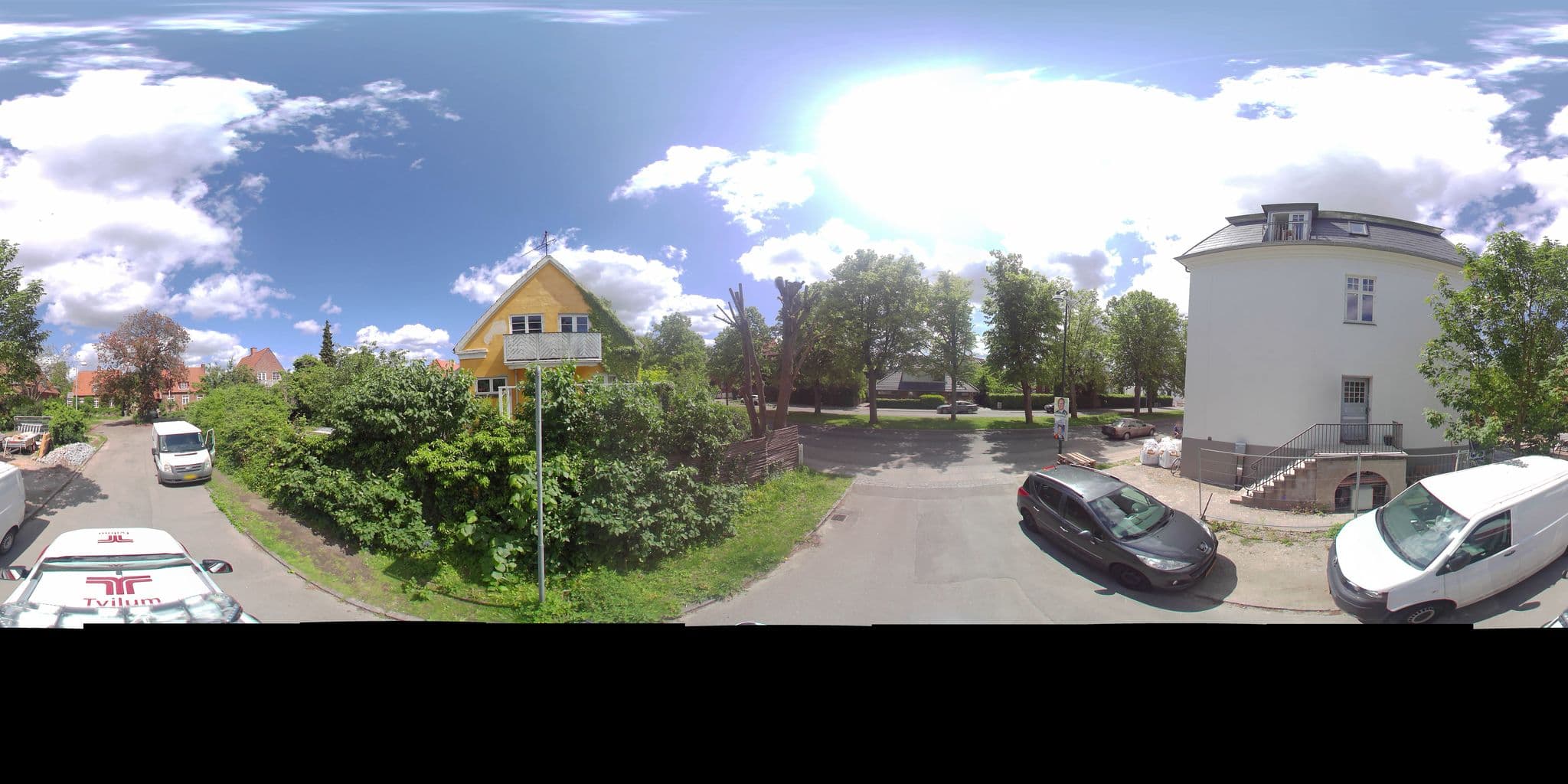 Street view near Schlosser ApS, Frederiksberg — © gisfrb (CC BY-SA · Mapillary)