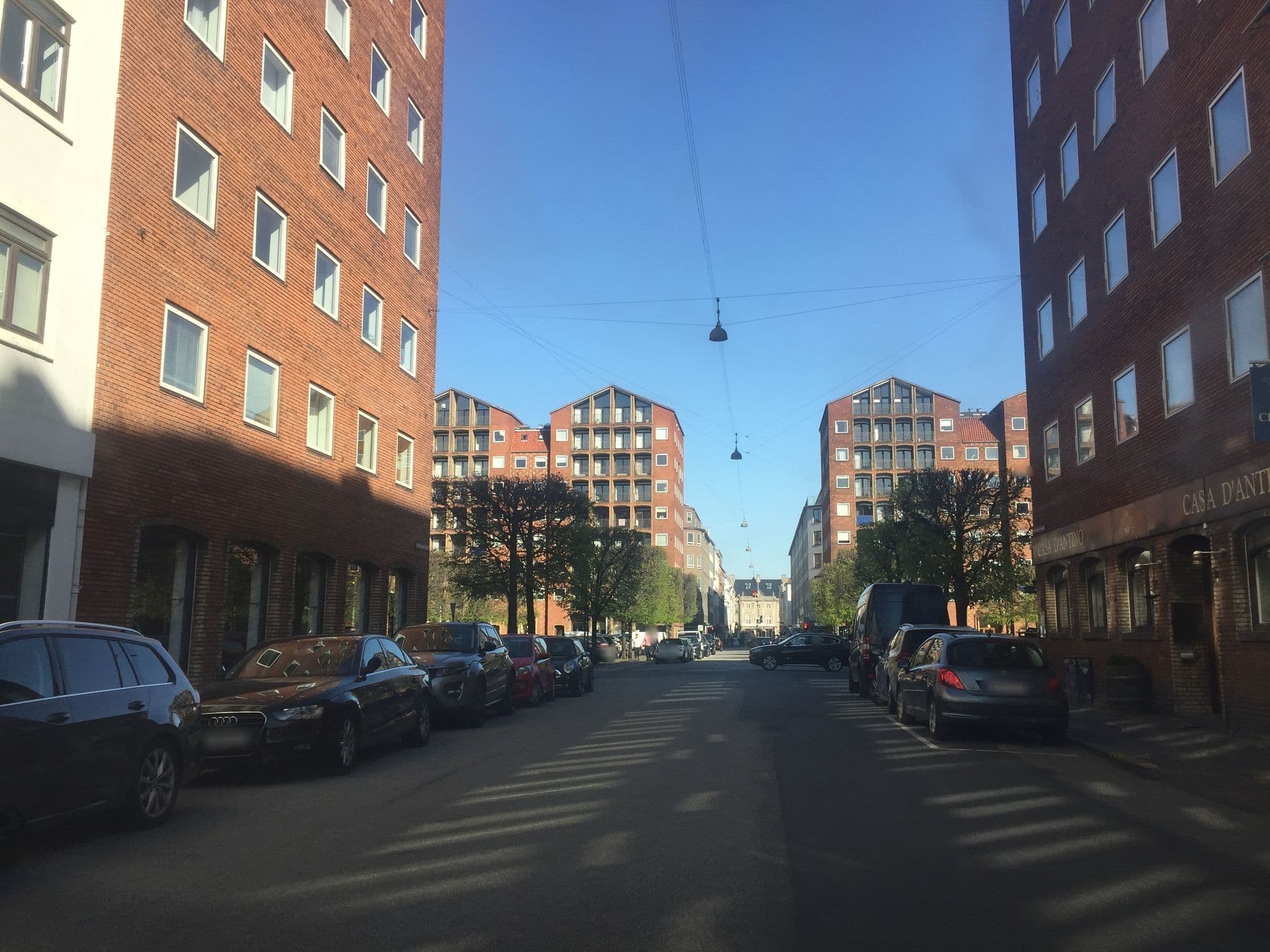 Street view near Hotel Christian IV, Indre By — © fod (CC BY-SA · Mapillary)