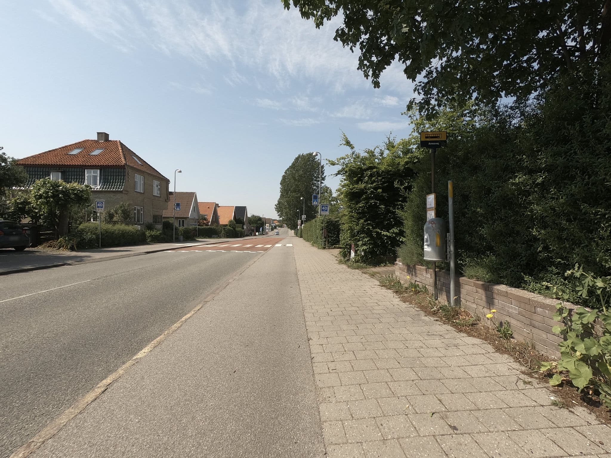 Street view near Sommers Hus - Bed & Breakfast, Hillerød — © neogeografen (CC BY-SA · Mapillary)