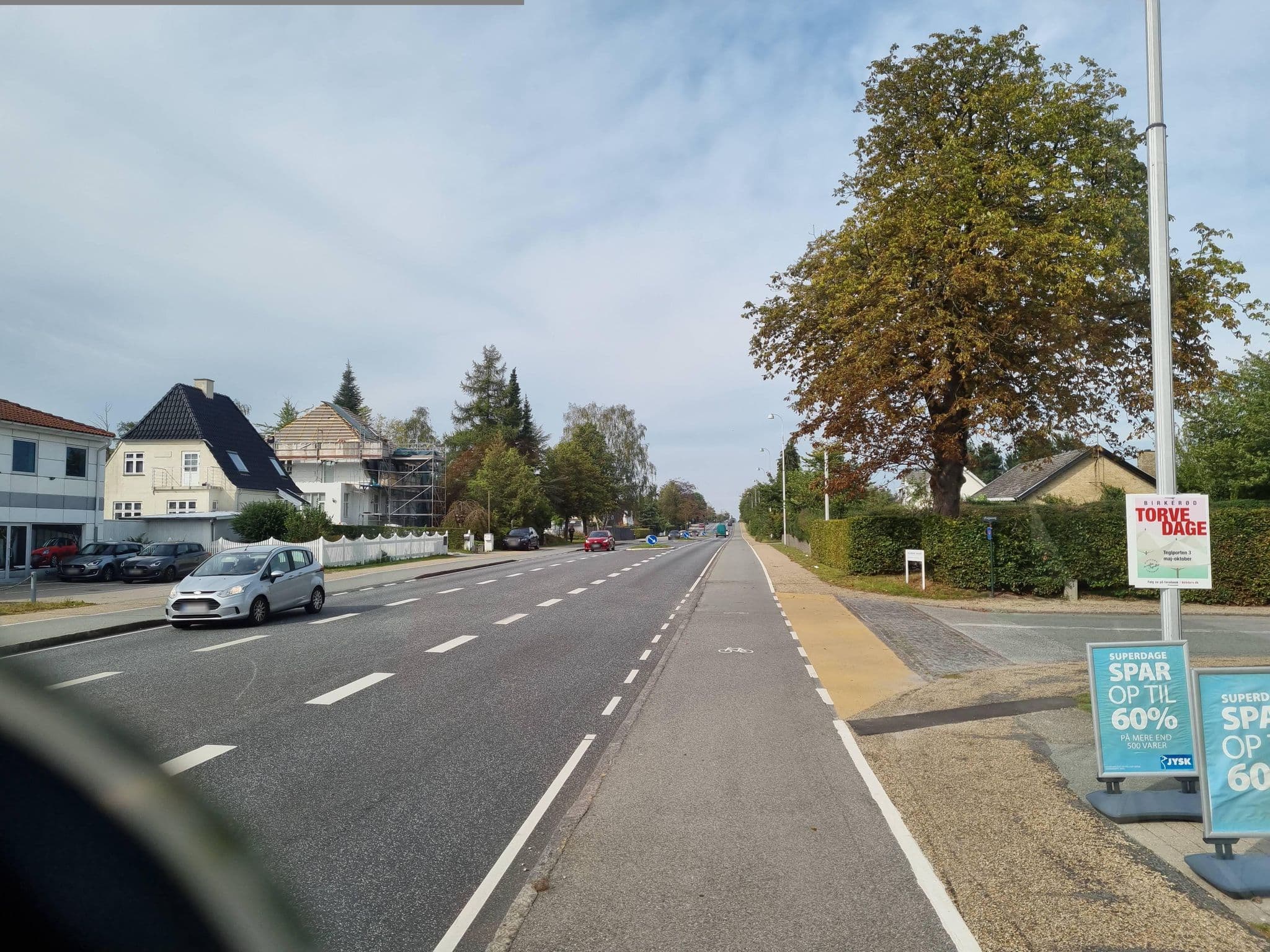 Street view near Hotel Birkerød, Birkerød — © Rudersdal (CC BY-SA · Mapillary)