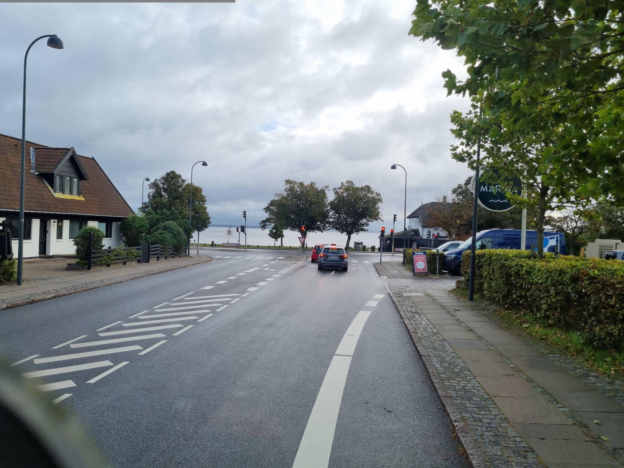 Street view near Tribe Marina A/S, Trørød — © Rudersdal (CC BY-SA · Mapillary)