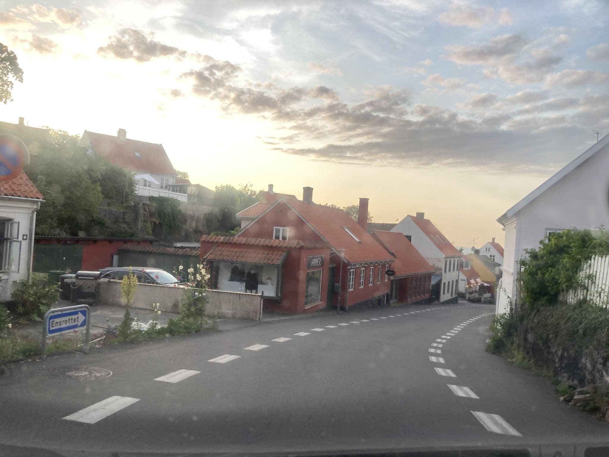 Street view near Feriegården, Allinge — © fod (CC BY-SA · Mapillary)
