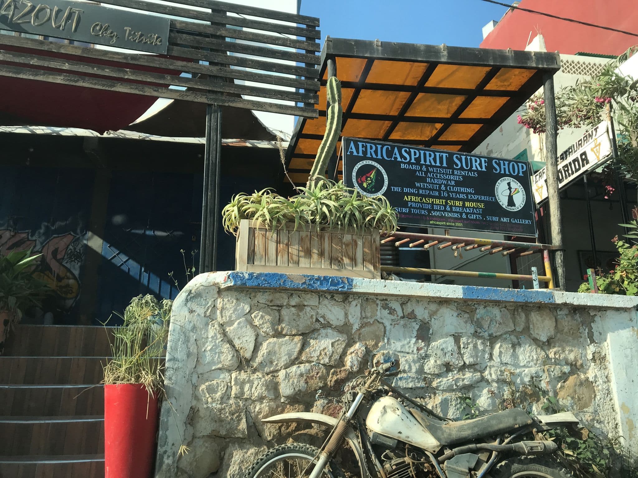 Street view near Adventure Keys Hostel, Taghazout — © iggypl (CC BY-SA · Mapillary)