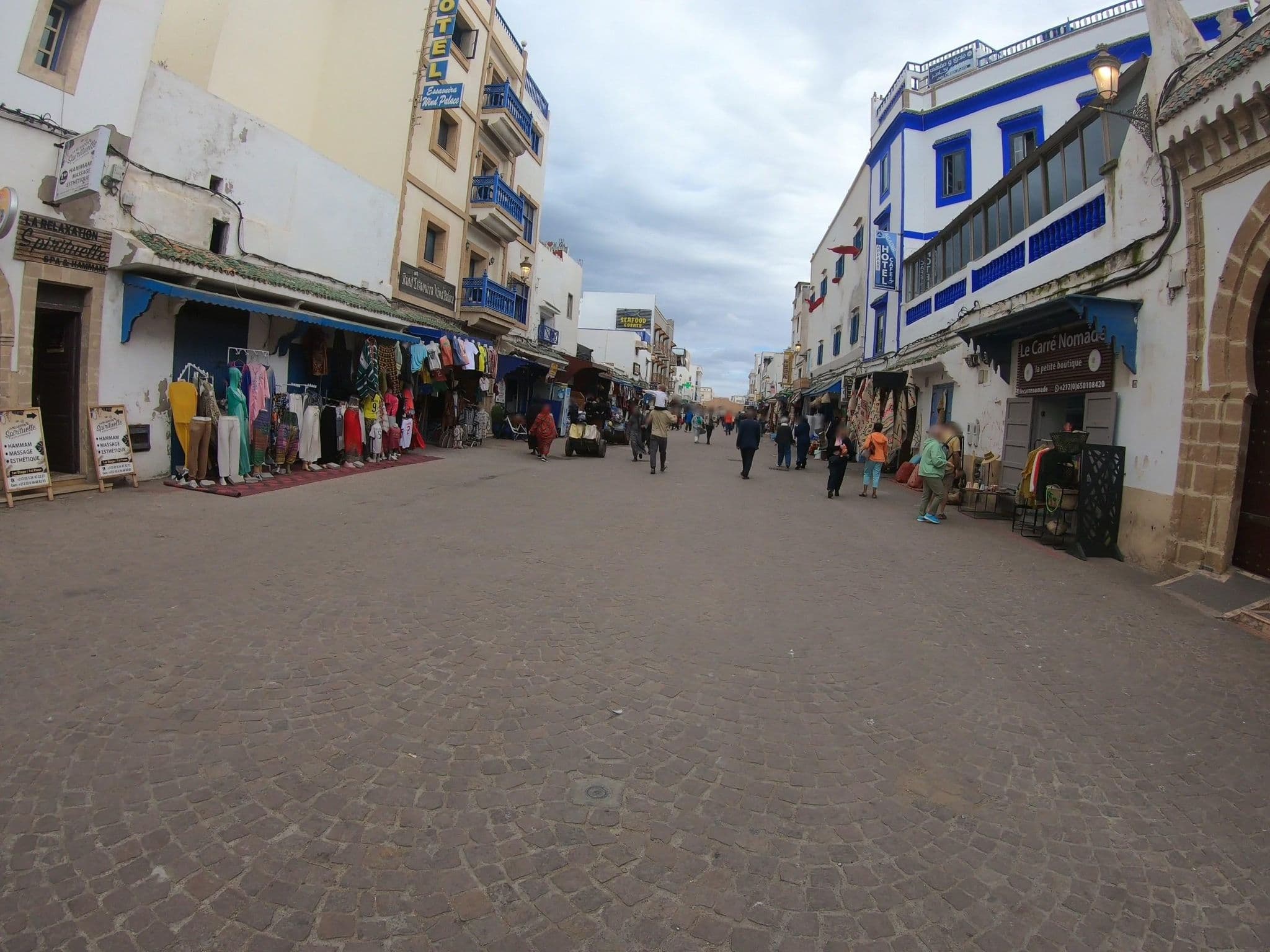 Street view near Hôtel Ryad Nakhla, Essaouira — © algirdasc (CC BY-SA · Mapillary)