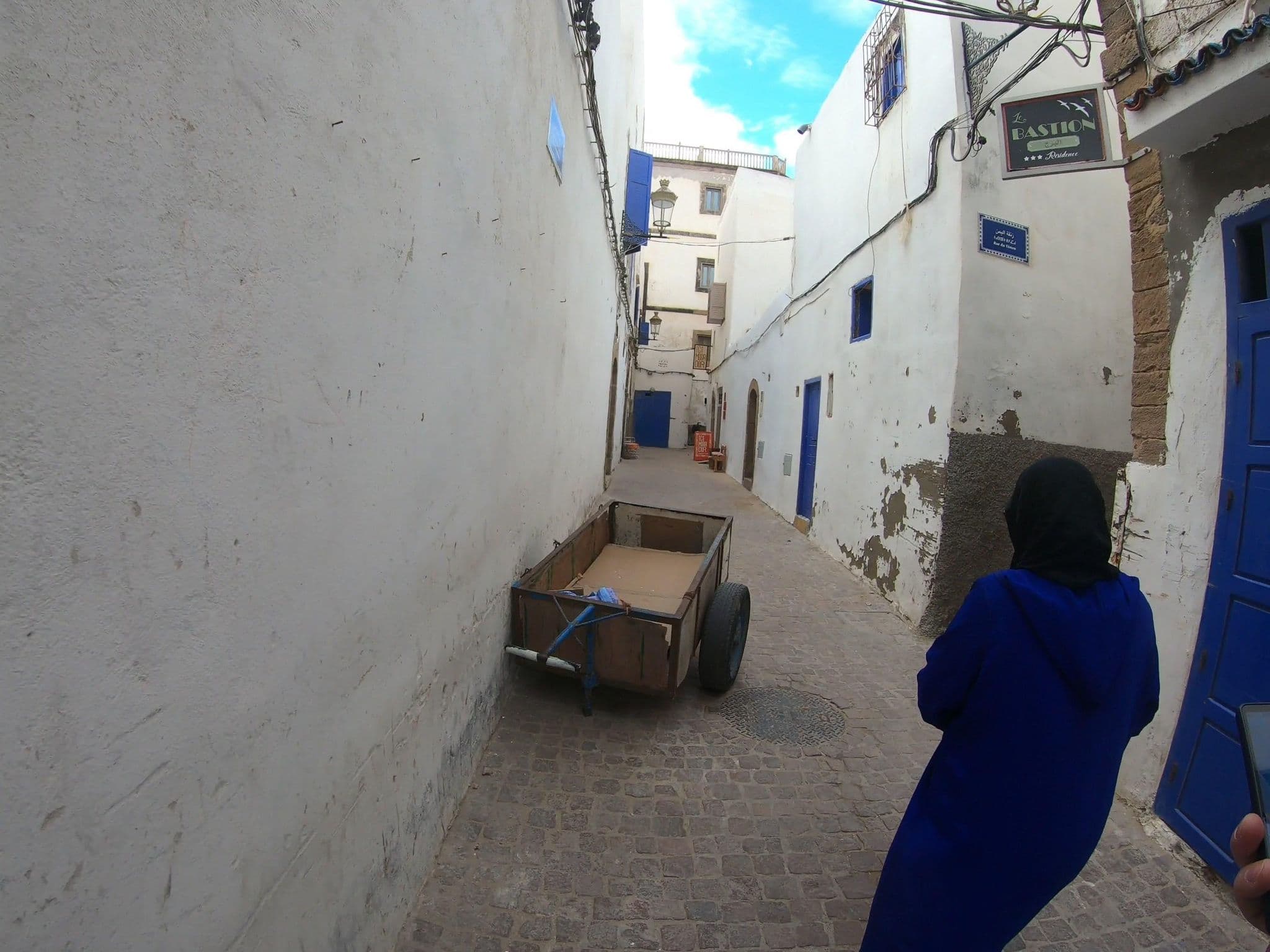 Street view near Le Bastion, Essaouira — © algirdasc (CC BY-SA · Mapillary)
