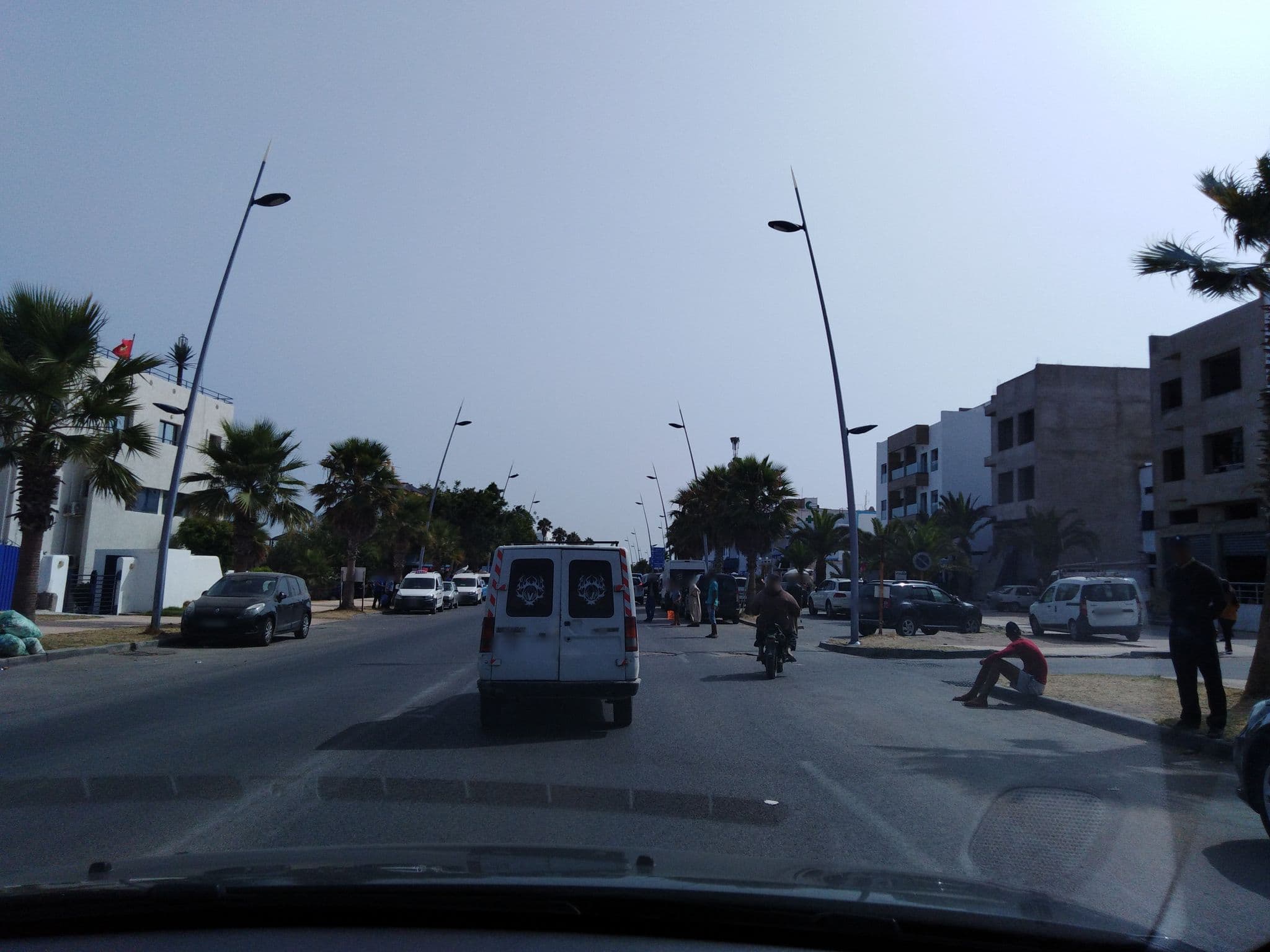 Street view near Hotel Thalassa, Oualidia — © here2018 (CC BY-SA · Mapillary)