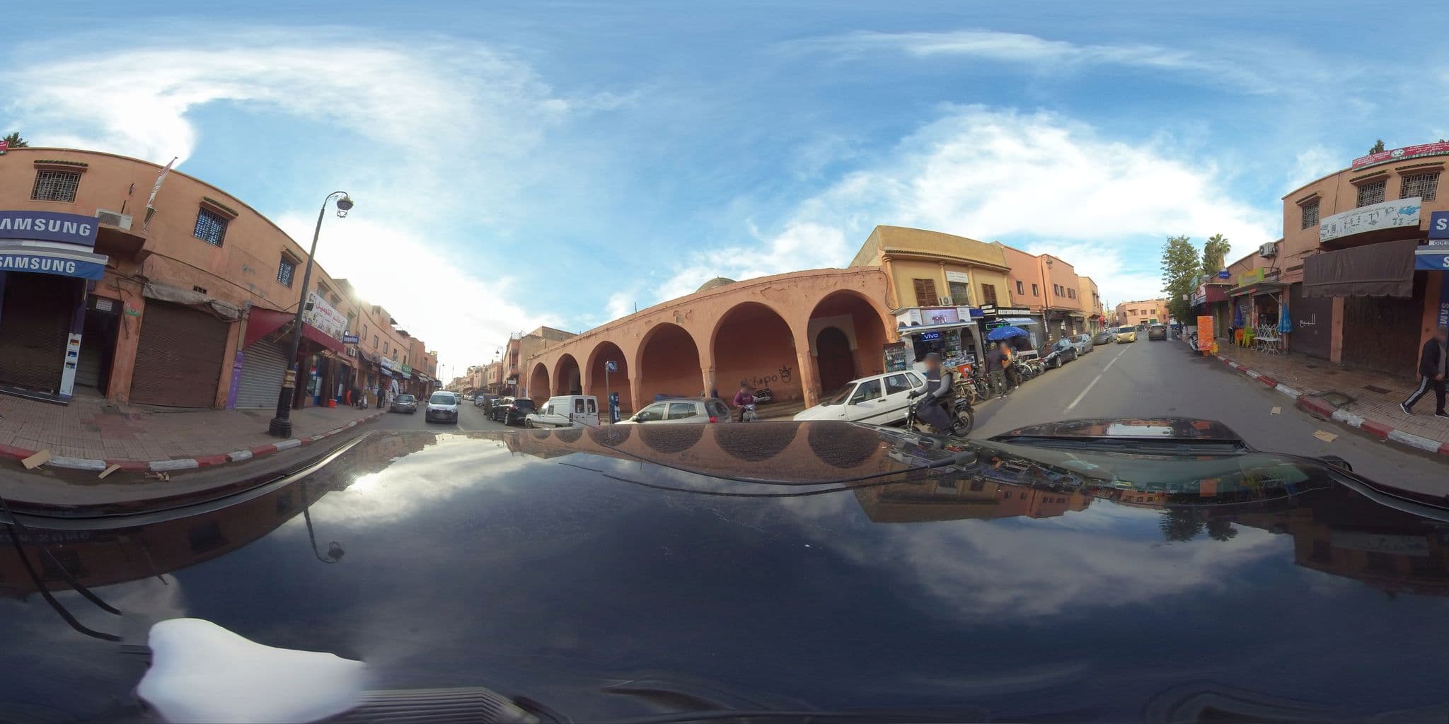 Street view near Studio Rmila, Marrakesh — © navcities (CC BY-SA · Mapillary)