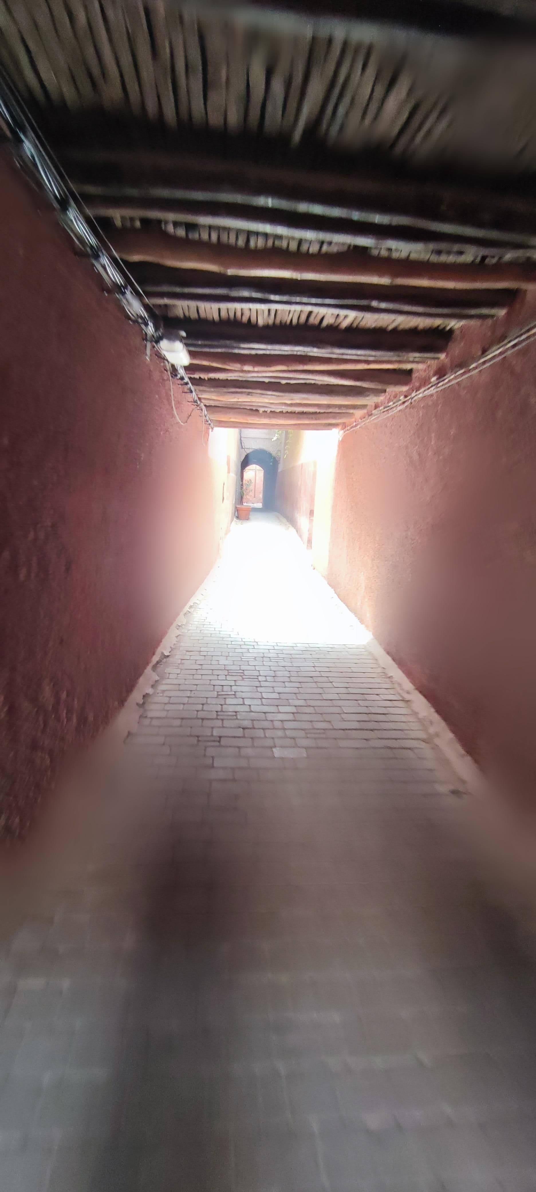 Street view near Riad Seqaya, Marrakesh — © riadluciano (CC BY-SA · Mapillary)