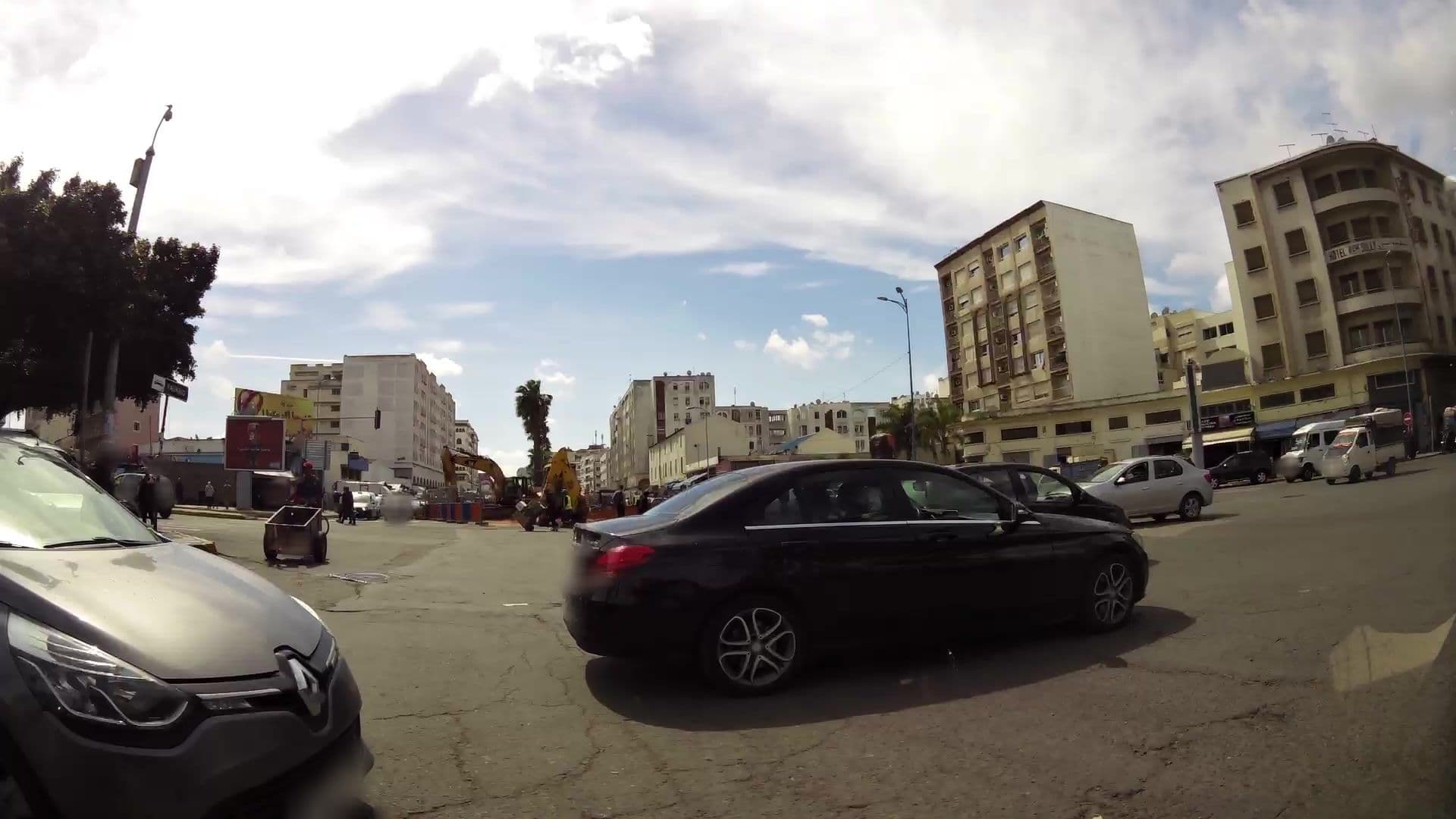 Street view near hotel du roussillon, Casablanca — © kaartcam (CC BY-SA · Mapillary)