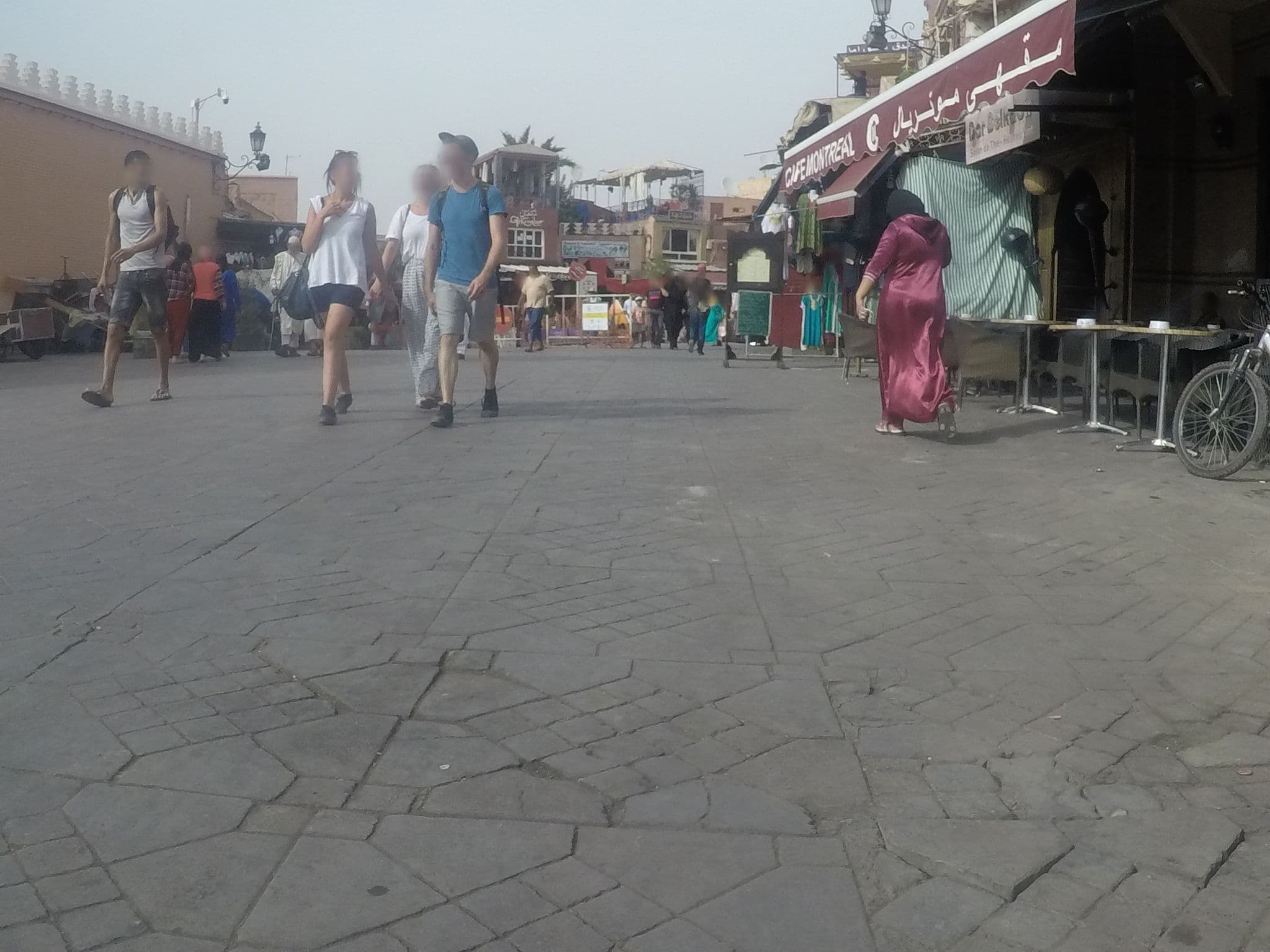 Street view near Rainbow Marrakech, Marrakesh — © chrisbeddow (CC BY-SA · Mapillary)
