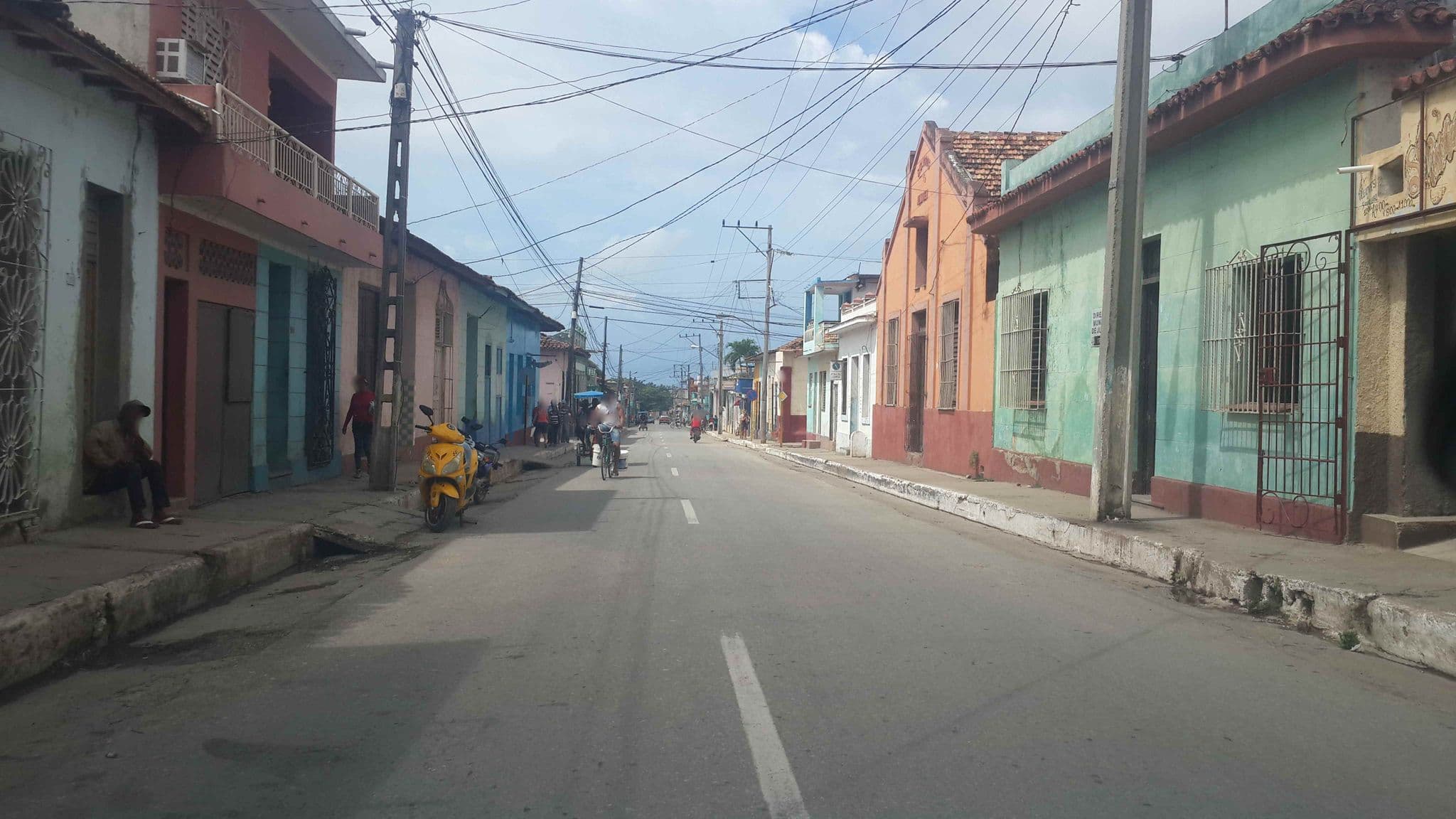 Street view near Chalet Marcelo, Trinidad