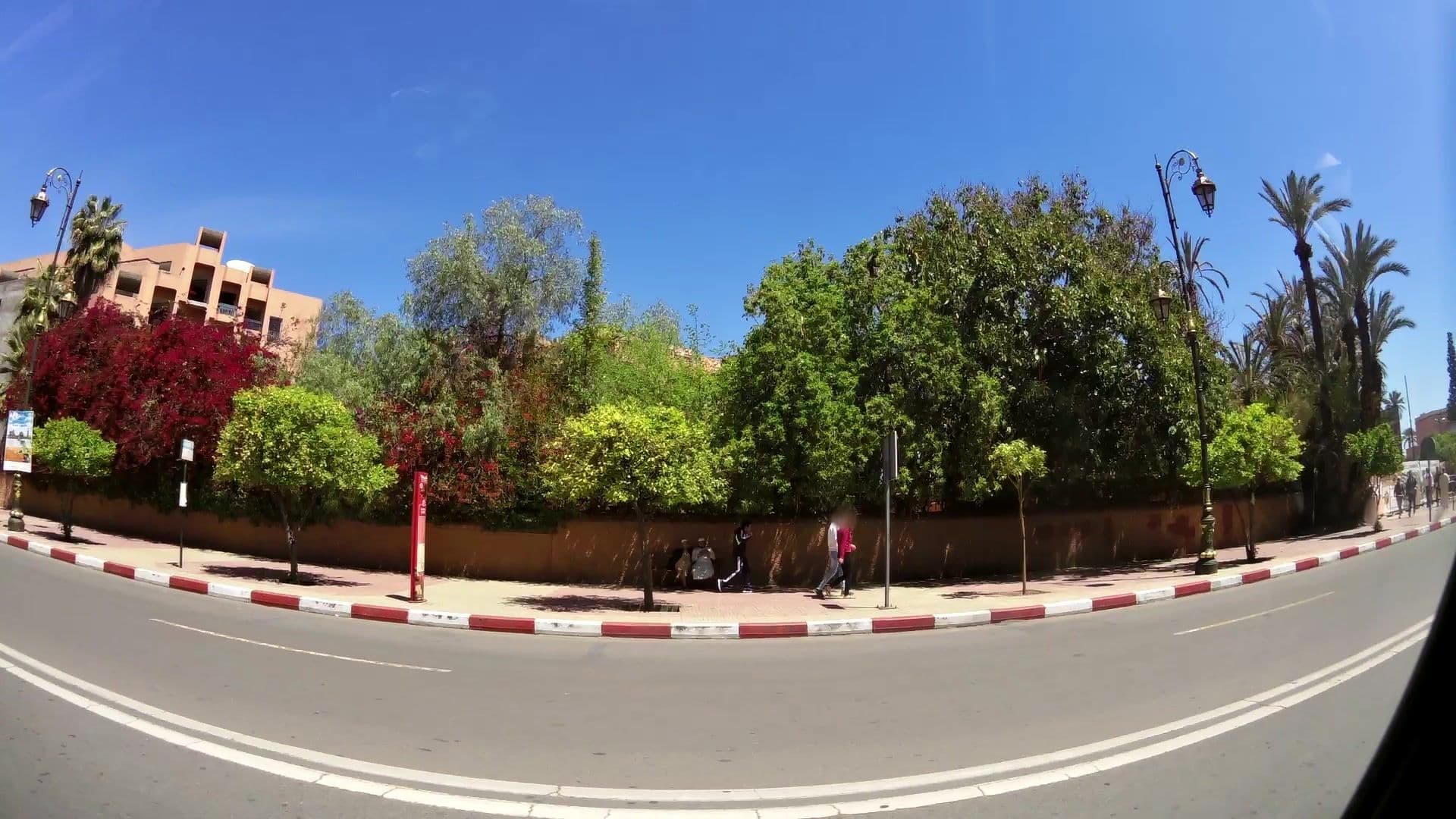 Street view near Hotel Le Marrakech, Marrakesh — © kaartcam (CC BY-SA · Mapillary)