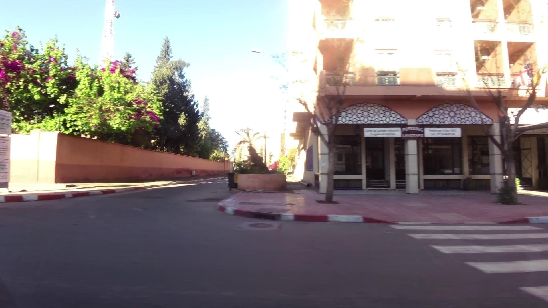Street view near Hotel Zahia, Marrakesh — © kaartcam (CC BY-SA · Mapillary)