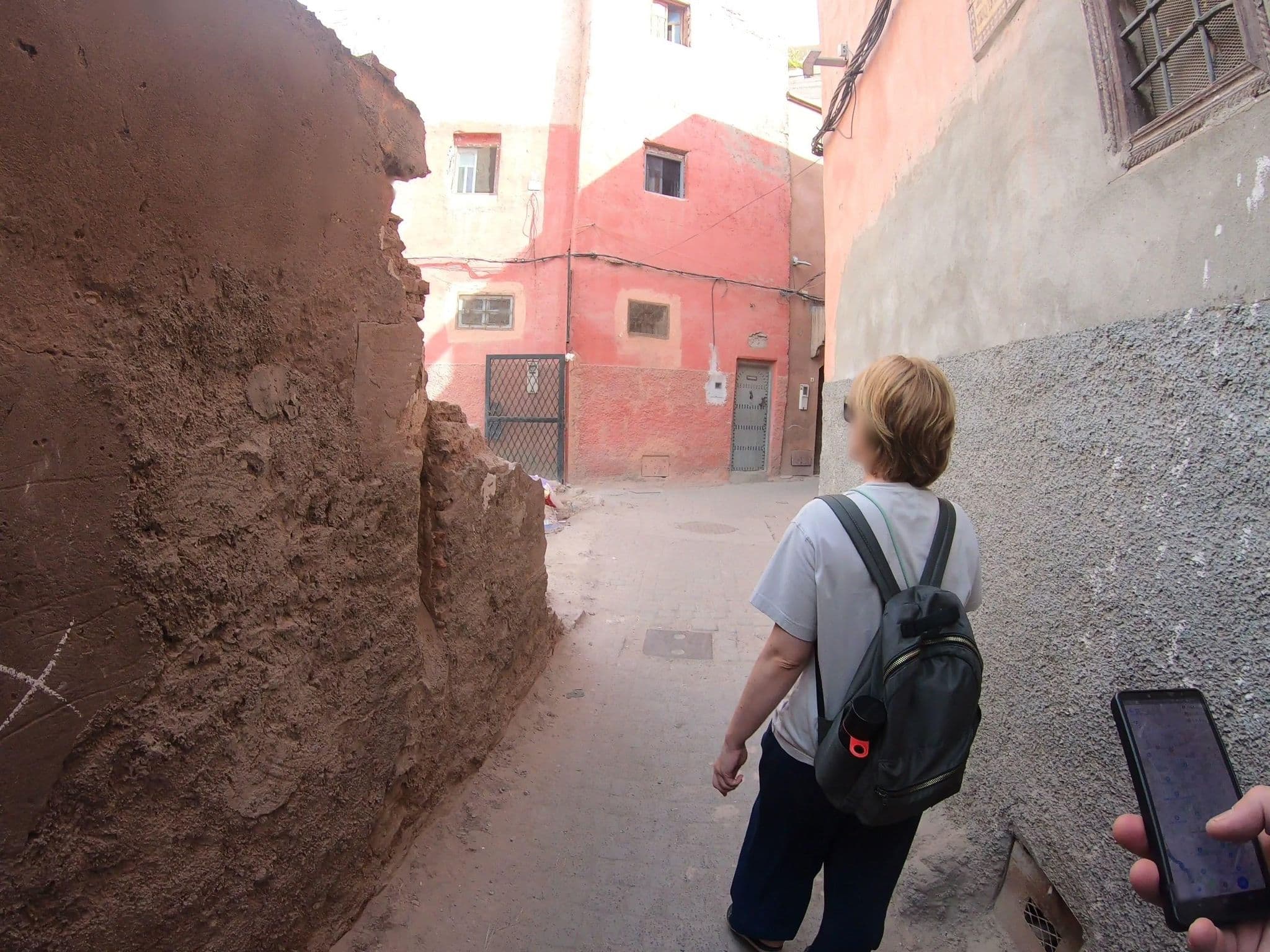 Street view near Dar Moughita, Marrakesh — © algirdasc (CC BY-SA · Mapillary)