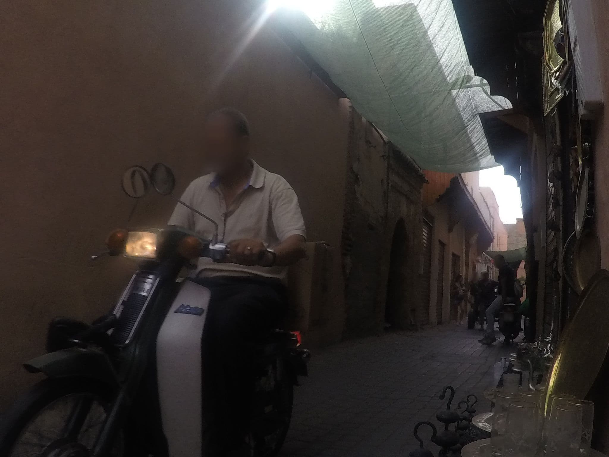 Street view near FATIMA - Riad Karmela, Marrakesh — © chrisbeddow (CC BY-SA · Mapillary)