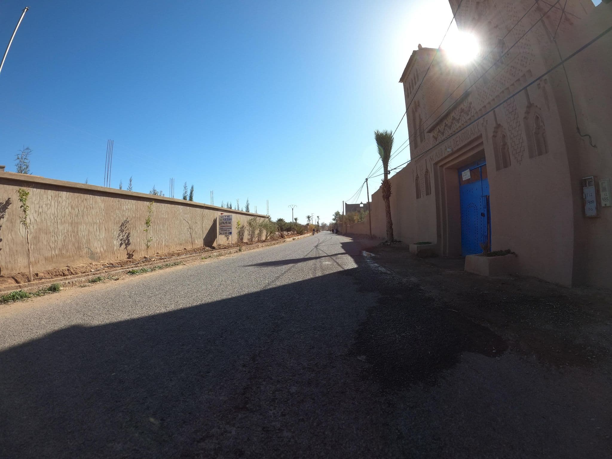 Street view near Gîte Kasbah La Palmeraie, Skoura — © masterofnoroad (CC BY-SA · Mapillary)