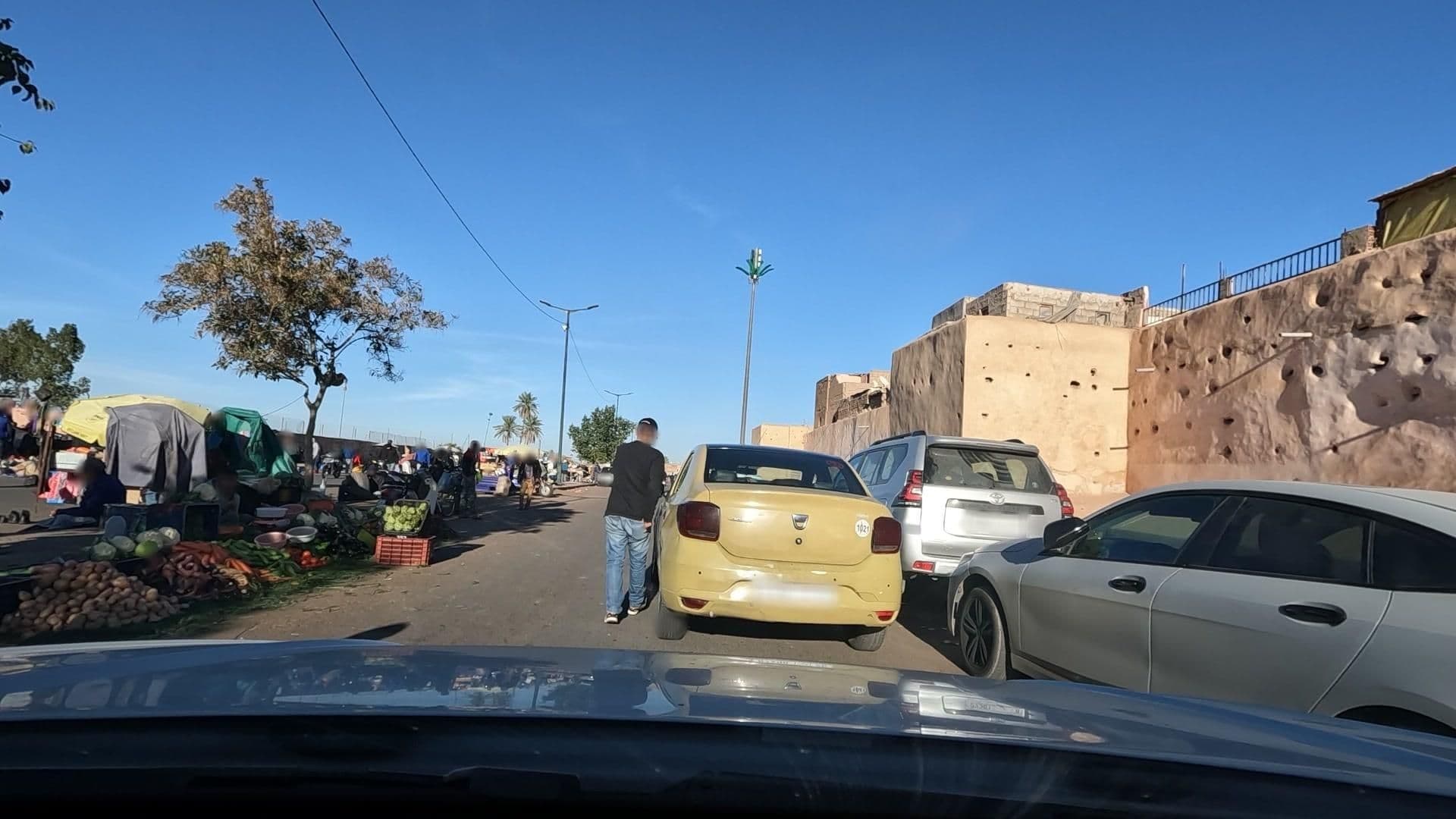 Street view near Riad Al Mida, Marrakesh — © lucomsky (CC BY-SA · Mapillary)