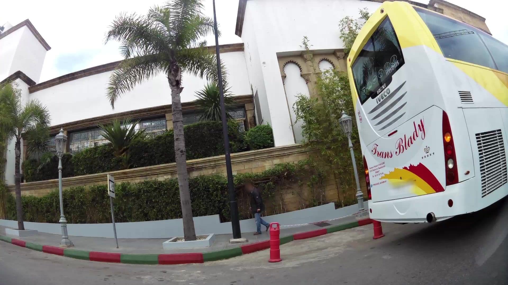 Street view near Hôtel La Tour Hassan, Rabat — © kaartcam (CC BY-SA · Mapillary)