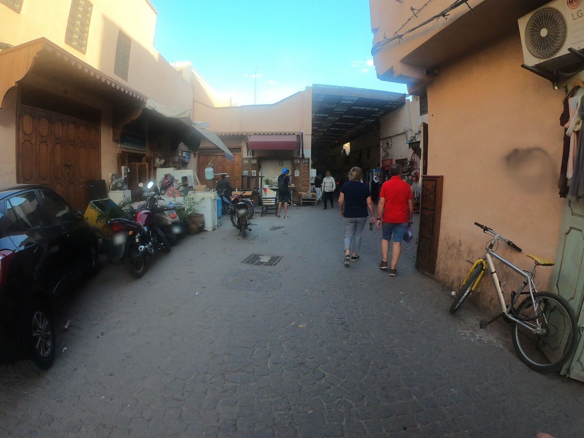 Street view near Riad Dar Zagara, Marrakesh — © algirdasc (CC BY-SA · Mapillary)