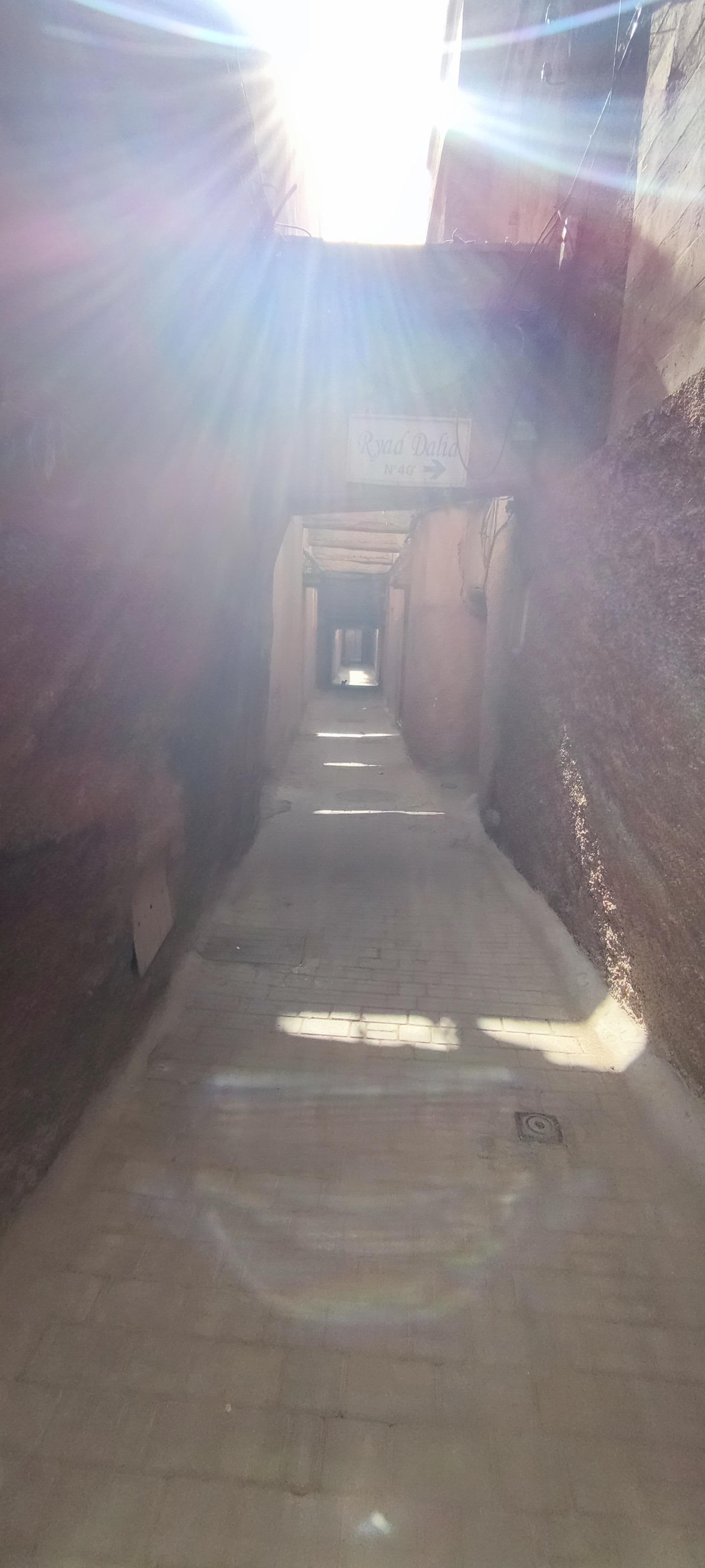 Street view near Riad Adore, Marrakesh — © riadluciano (CC BY-SA · Mapillary)