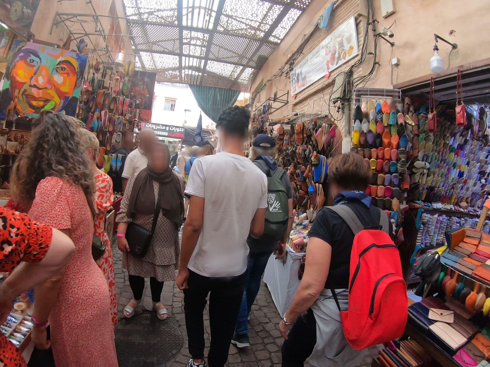 Street view near Riad L’Evidence, Marrakesh — © algirdasc (CC BY-SA · Mapillary)