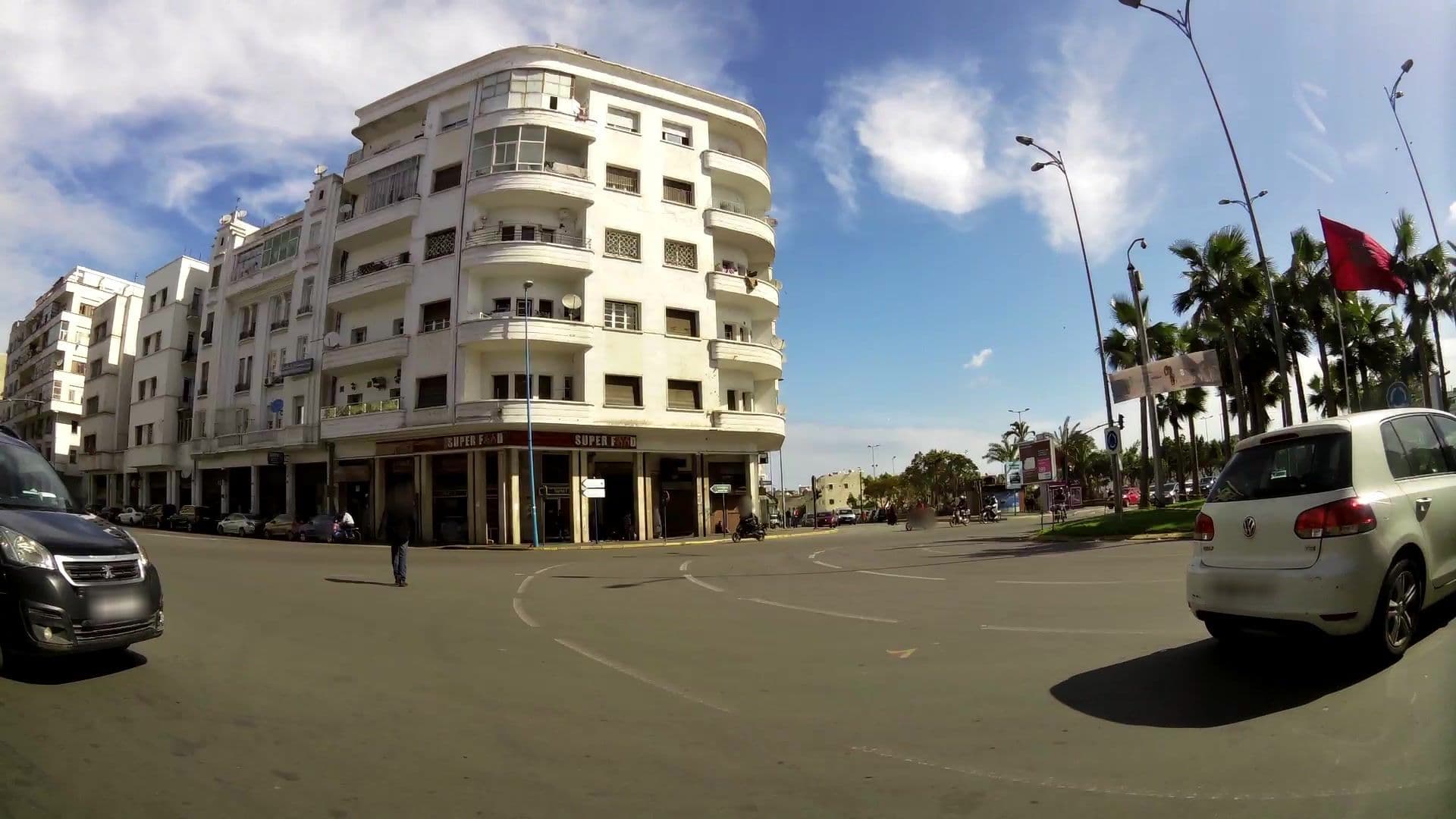 Street view near Windsor Hotel, Casablanca — © kaartcam (CC BY-SA · Mapillary)