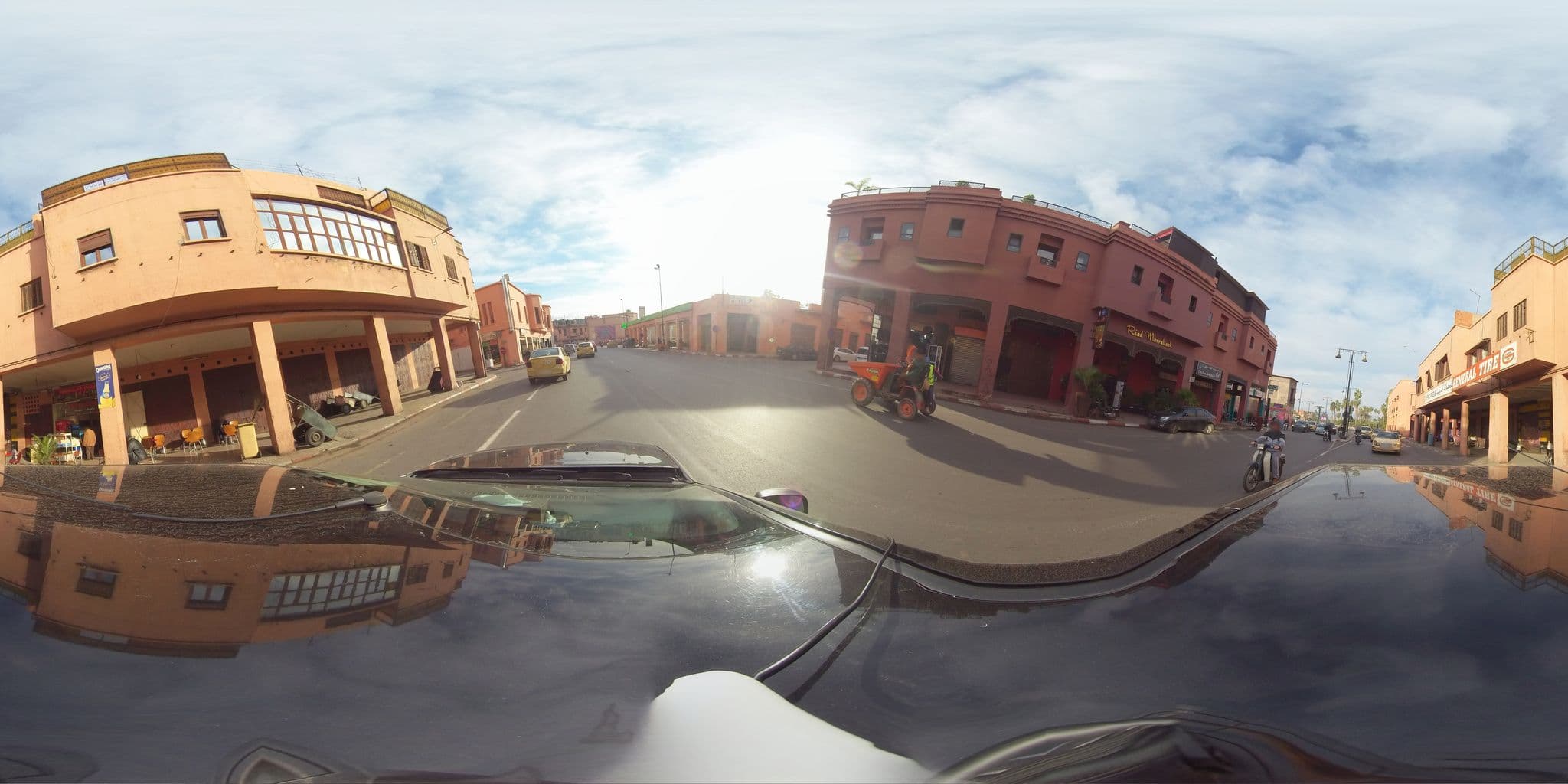 Street view near Hotel Al Charaf, Marrakesh — © navcities (CC BY-SA · Mapillary)