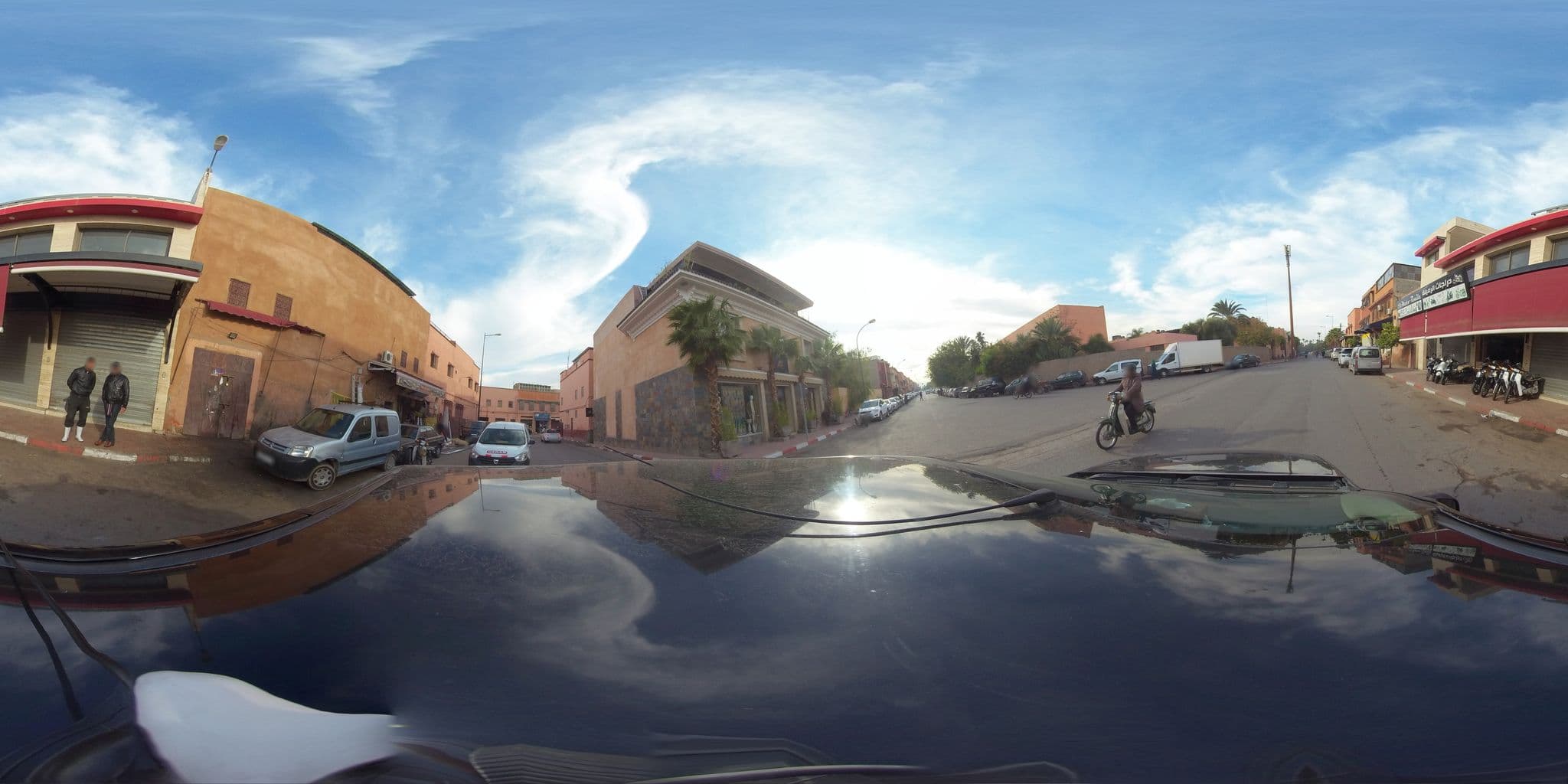 Street view near Riad Salam, Marrakesh — © navcities (CC BY-SA · Mapillary)