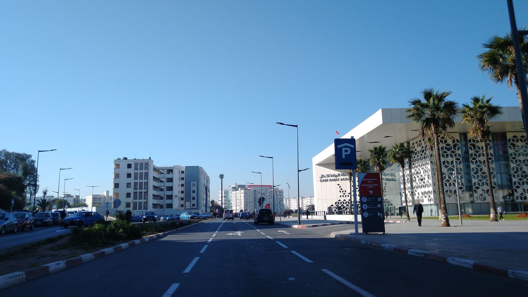 Street view near Ibis Hotel Moussafir Rabat, Touarga — © alec01 (CC BY-SA · Mapillary)