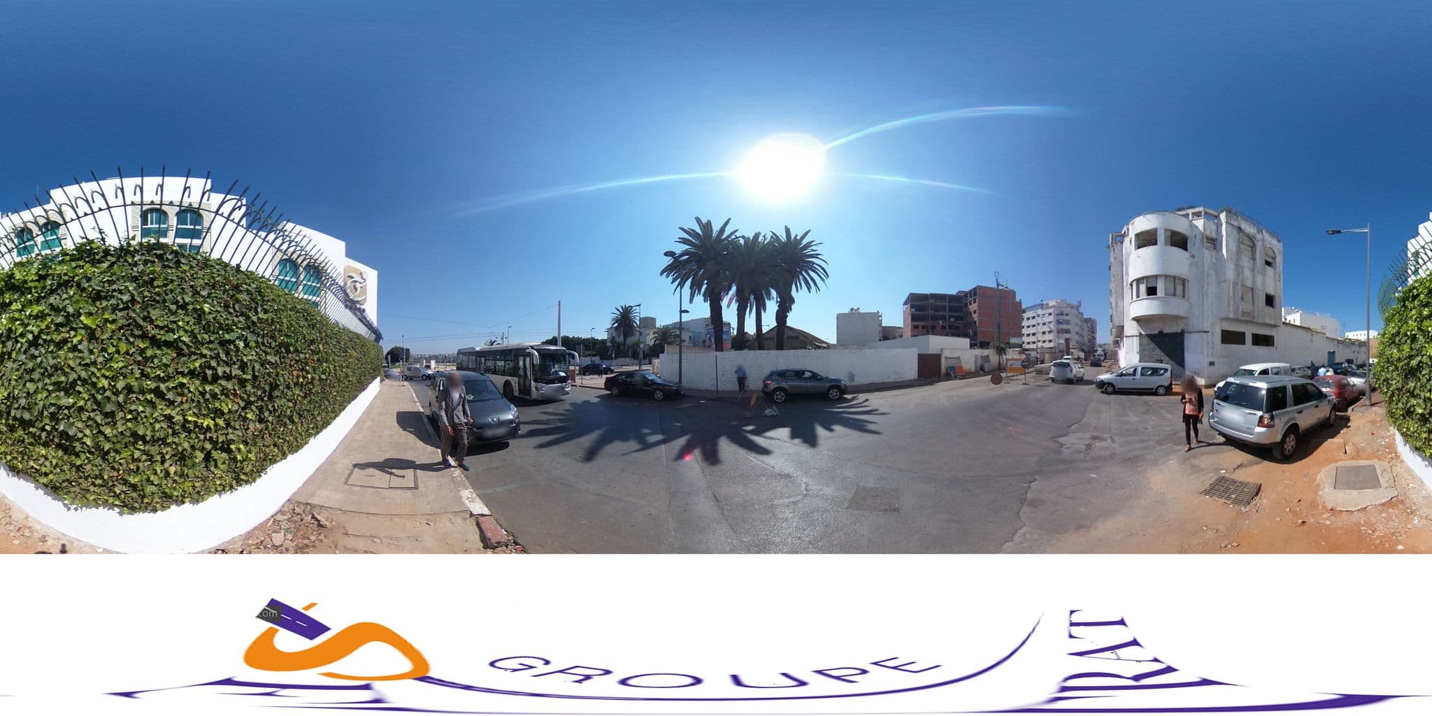 Street view near Hotel Rabat - a member of barceló hotel group, Rabat — © setrat (CC BY-SA · Mapillary)