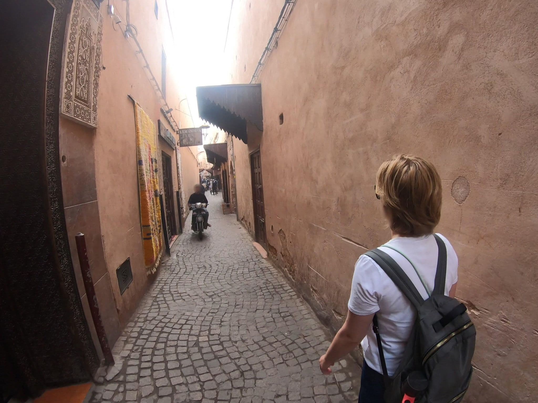 Street view near Riad Lola, Marrakesh — © algirdasc (CC BY-SA · Mapillary)