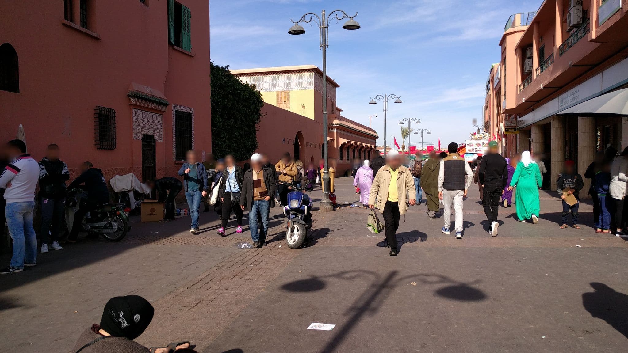 Street view near Riad Douja, Marrakesh — © morray (CC BY-SA · Mapillary)