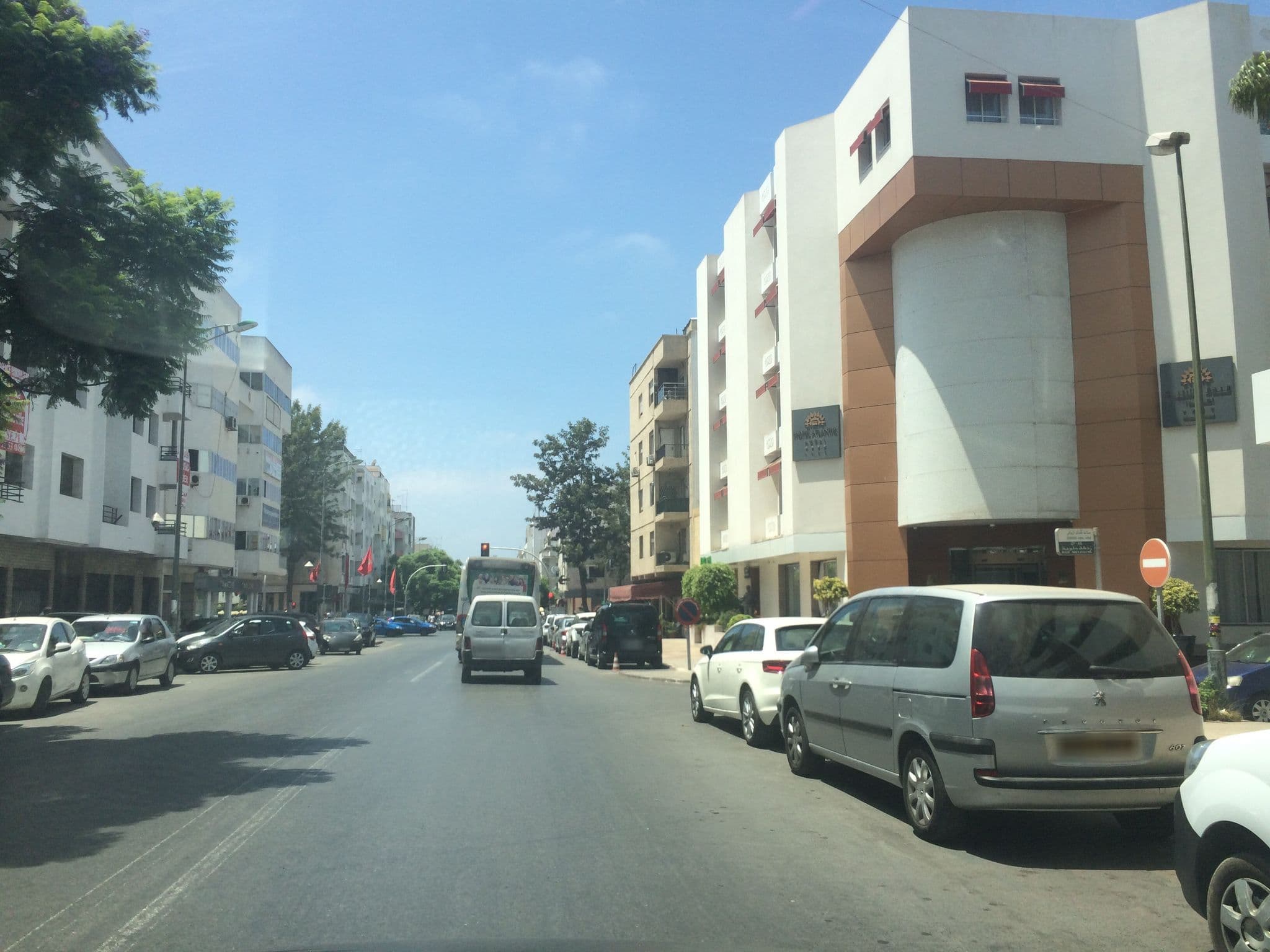 Street view near Gardenia Boutique Hotel, Touarga — © sige (CC BY-SA · Mapillary)
