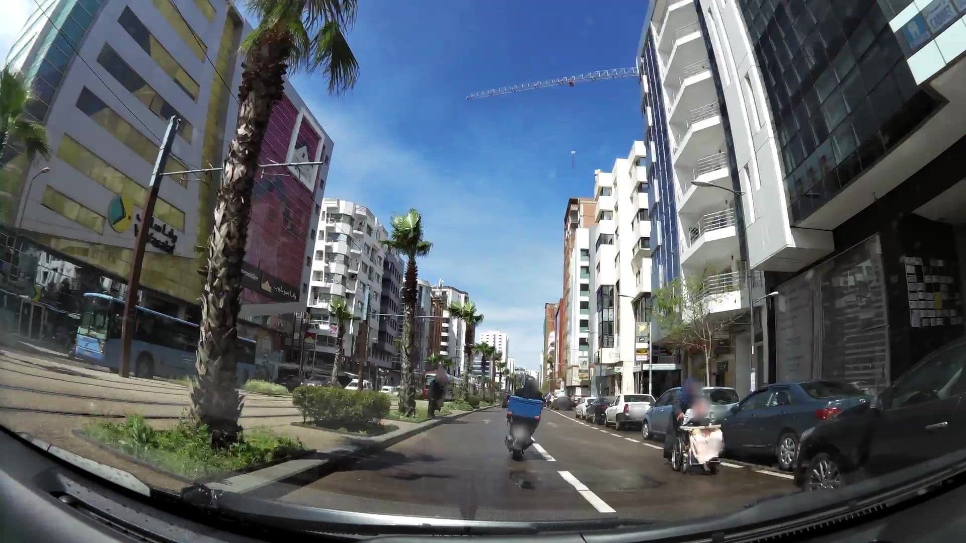 Street view near ibis abdelmoumen, Casablanca — © kaartcam (CC BY-SA · Mapillary)
