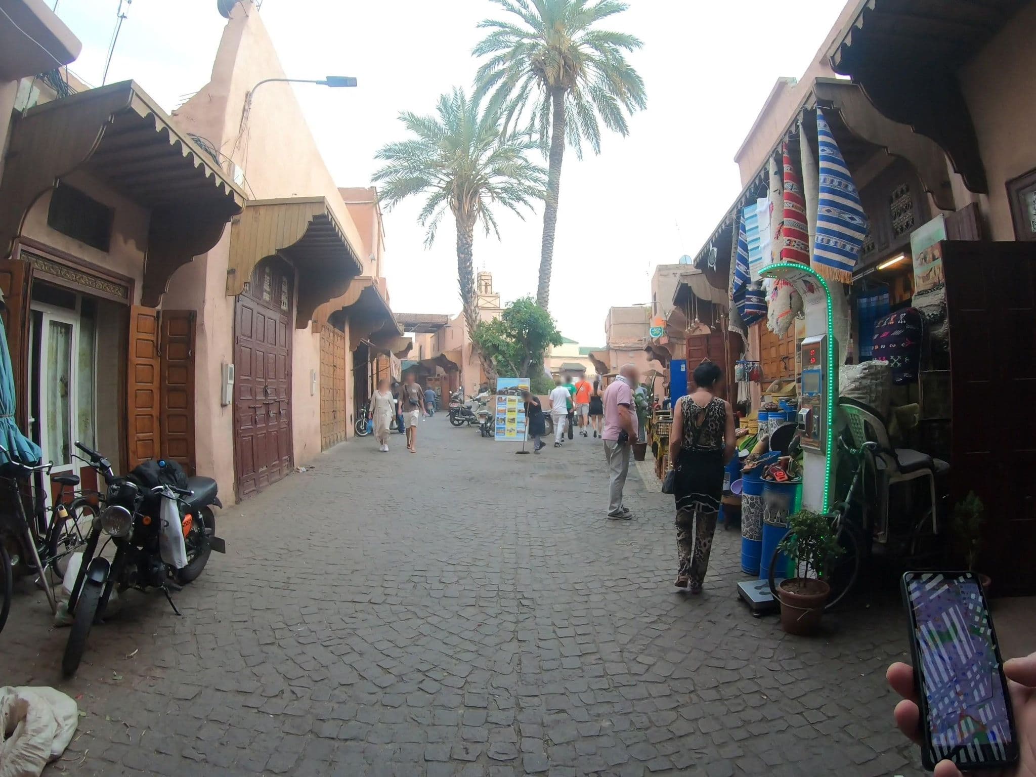 Street view near Riad Olema & Spa, Marrakesh — © algirdasc (CC BY-SA · Mapillary)