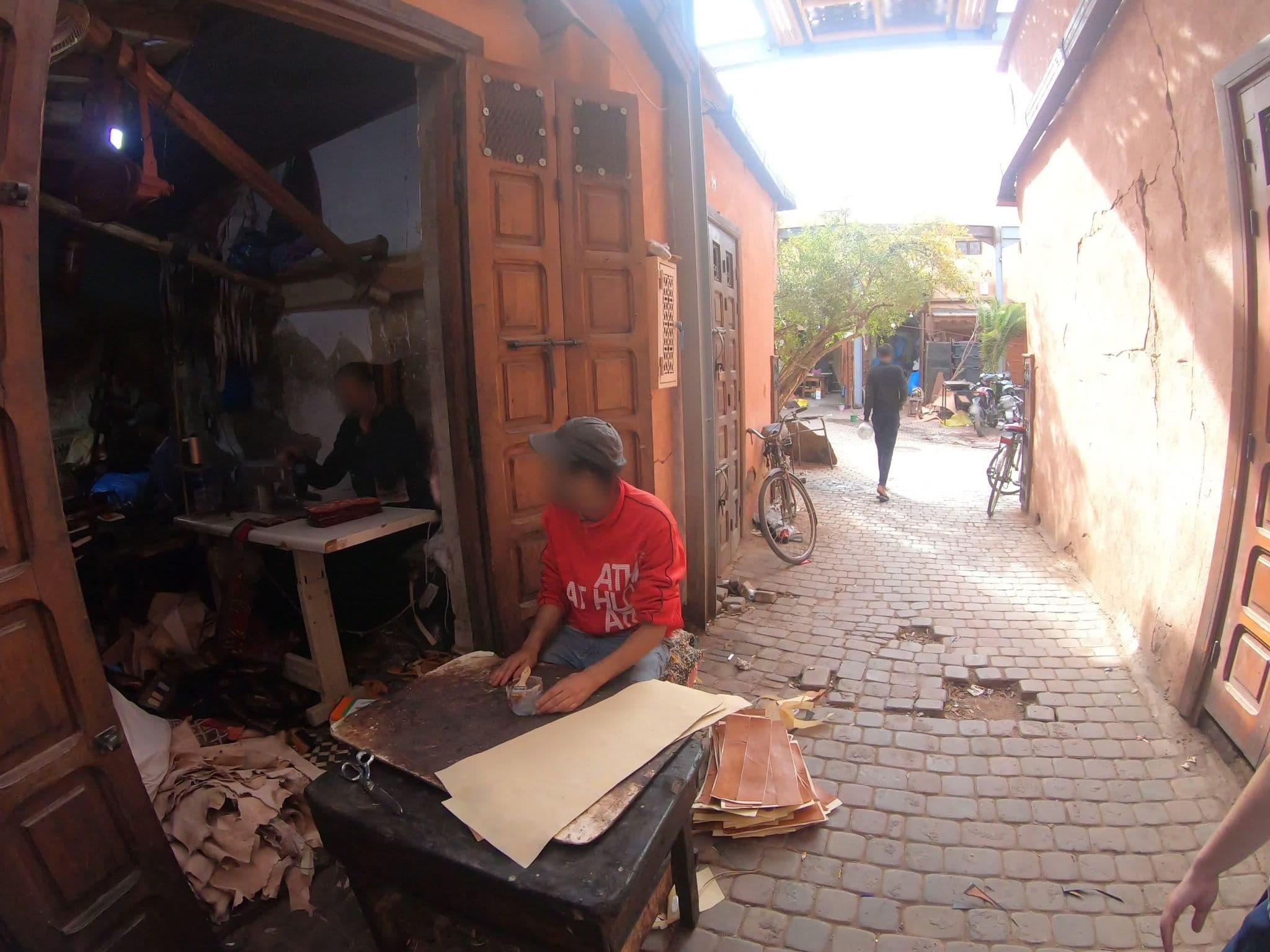 Street view near Riad Misria, Marrakesh — © algirdasc (CC BY-SA · Mapillary)
