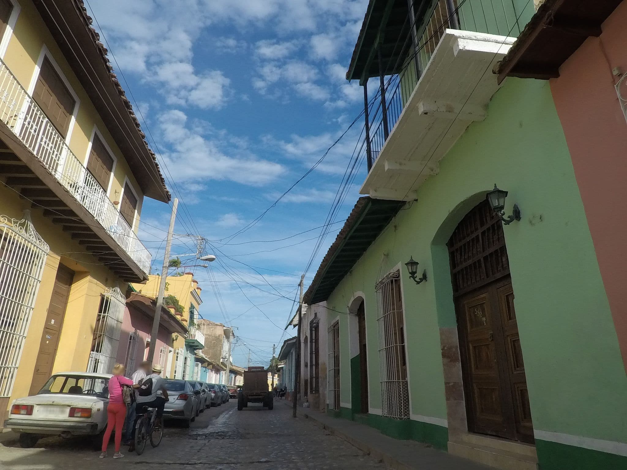 Street view near Hostal Casa Ayala, Trinidad