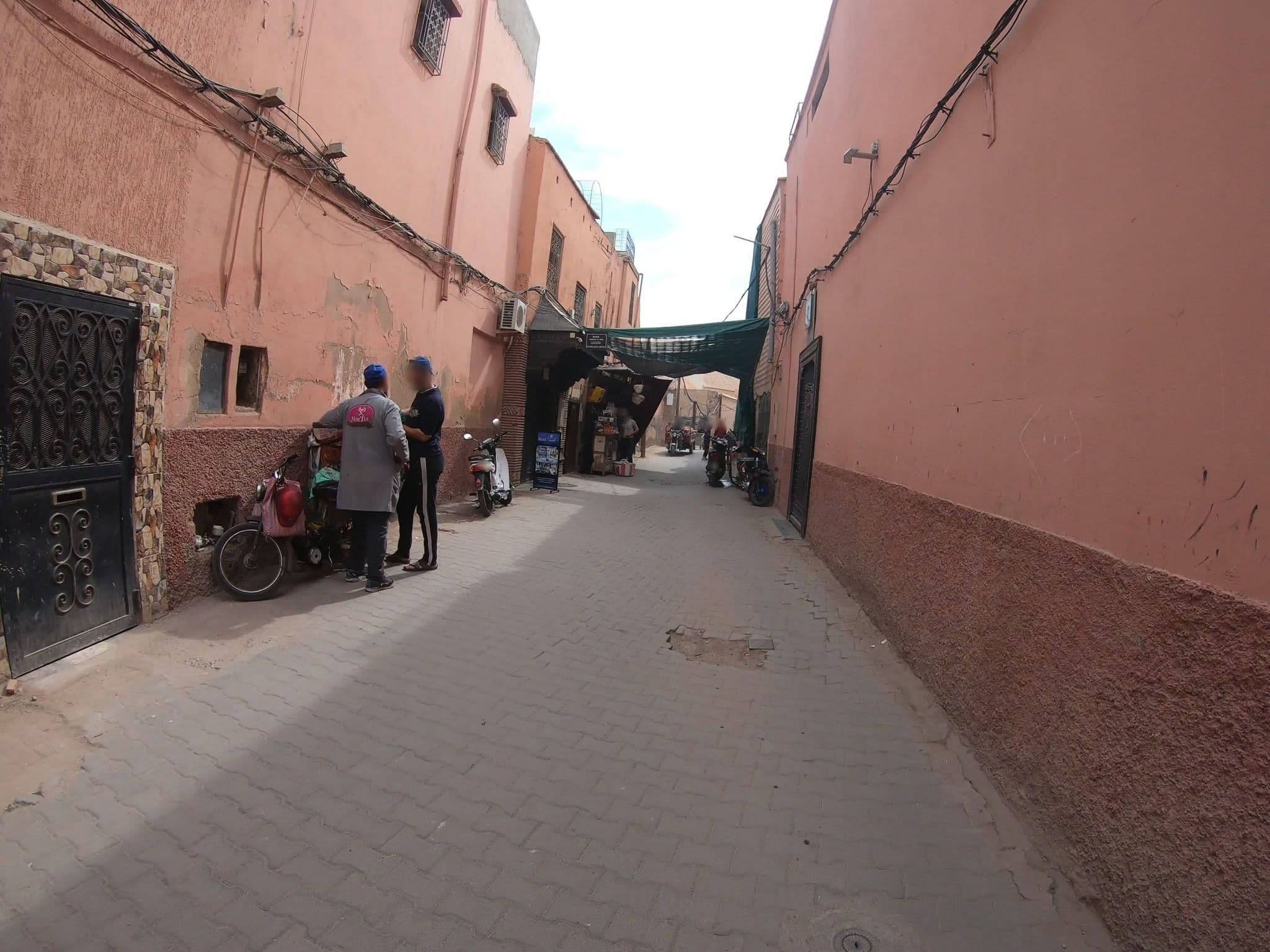 Street view near Riad Monika, Marrakesh — © algirdasc (CC BY-SA · Mapillary)