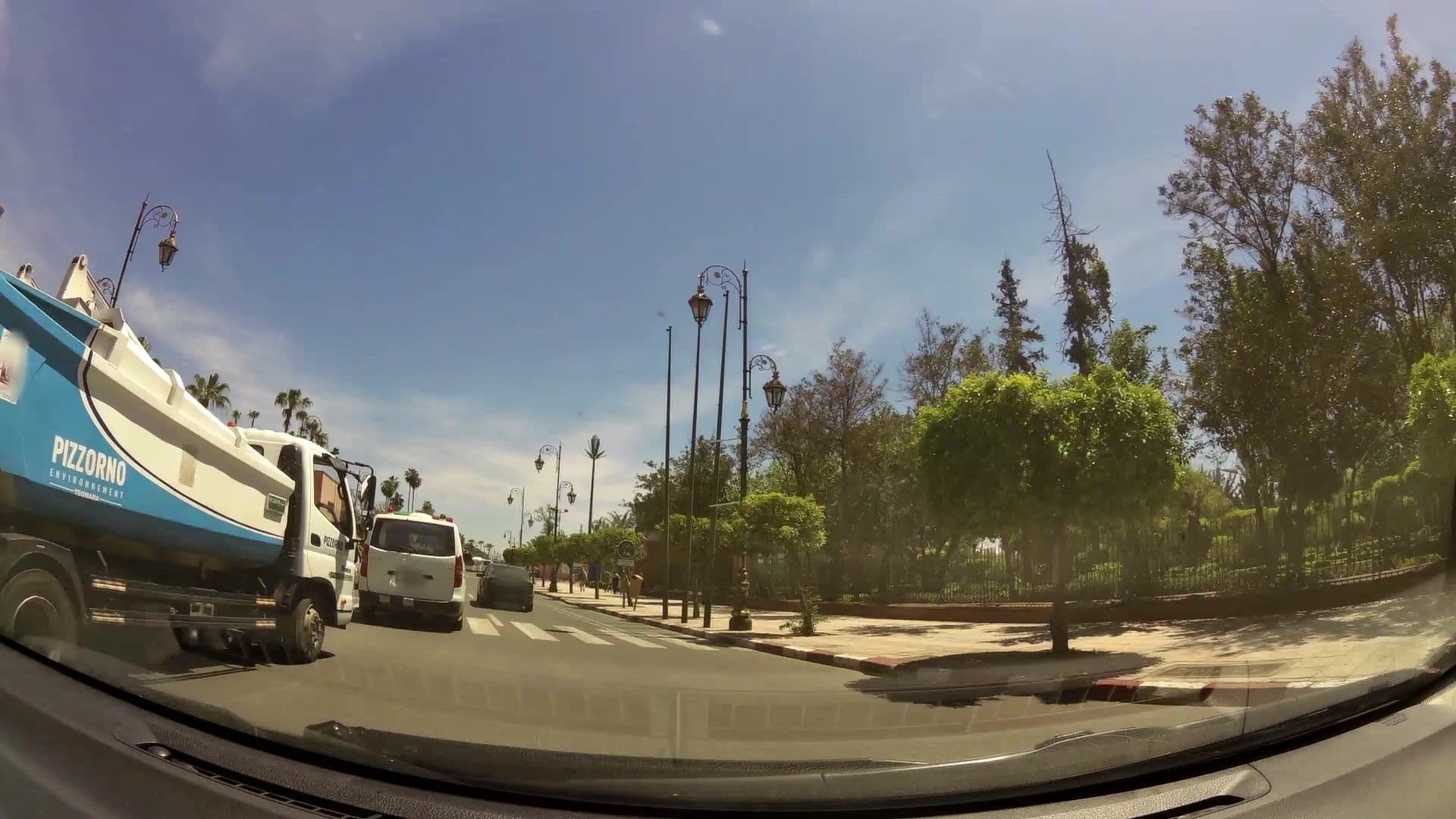 Street view near Riad Al Warda, Marrakesh — © kaartcam (CC BY-SA · Mapillary)