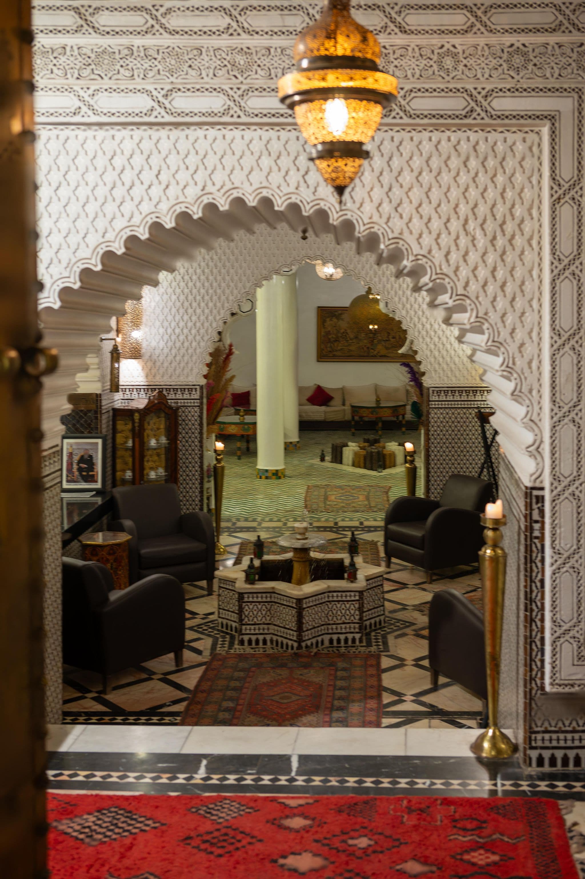 Street view near Riad Dixneuf, Marrakesh — © algirdasc (CC BY-SA · Mapillary)