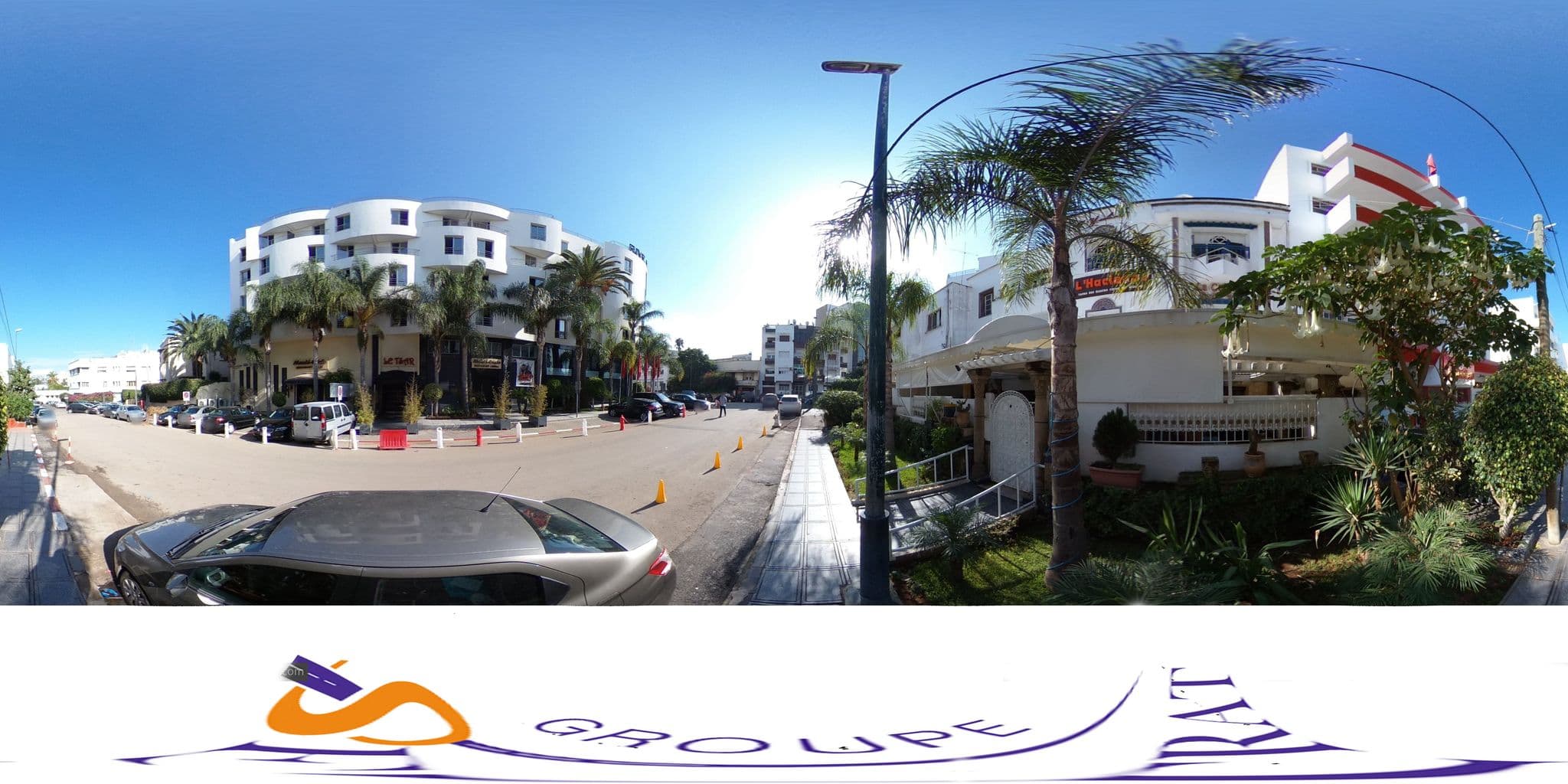 Street view near Rive Hotel Rabat, Rabat — © setrat (CC BY-SA · Mapillary)