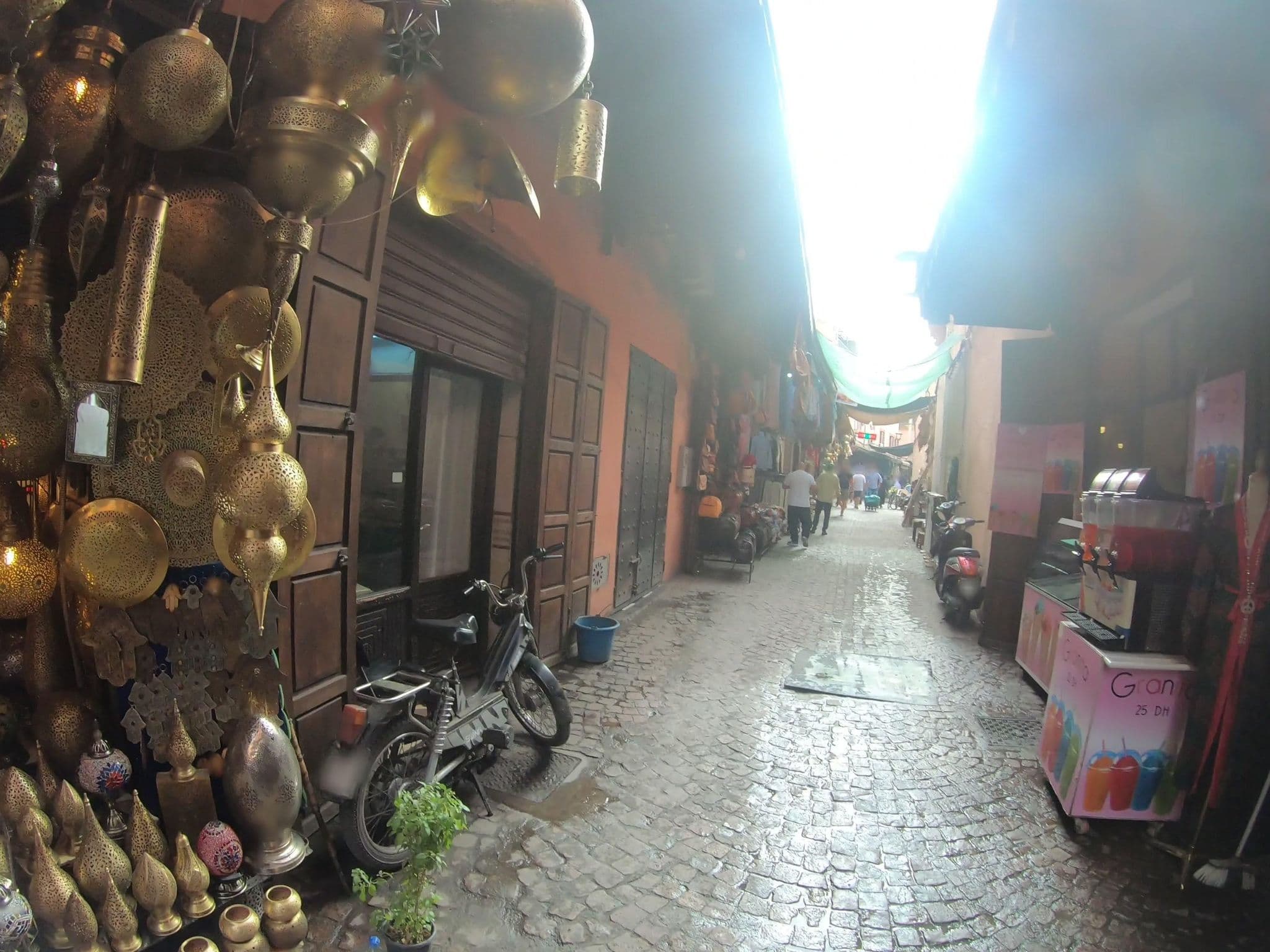 Street view near Riad Celia, Marrakesh — © algirdasc (CC BY-SA · Mapillary)