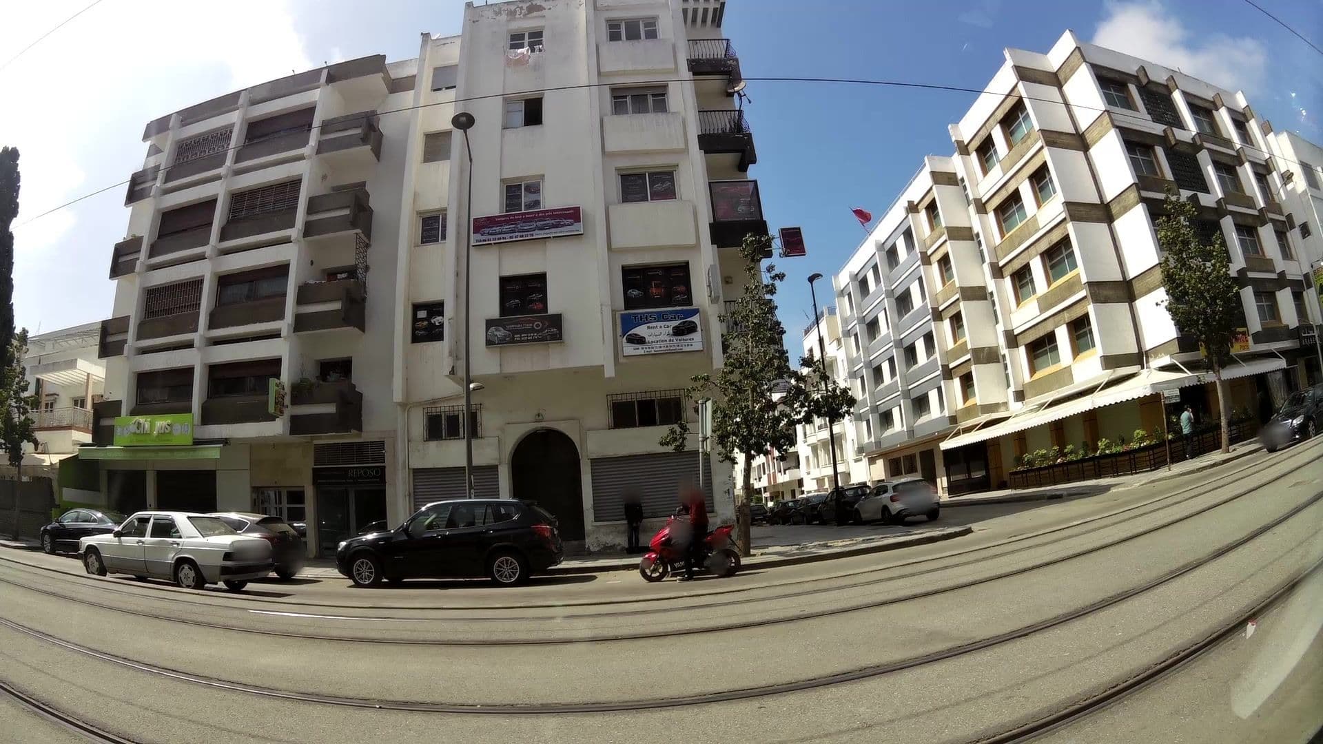Street view near First Suites Hôtel, Touarga — © kaartcam (CC BY-SA · Mapillary)